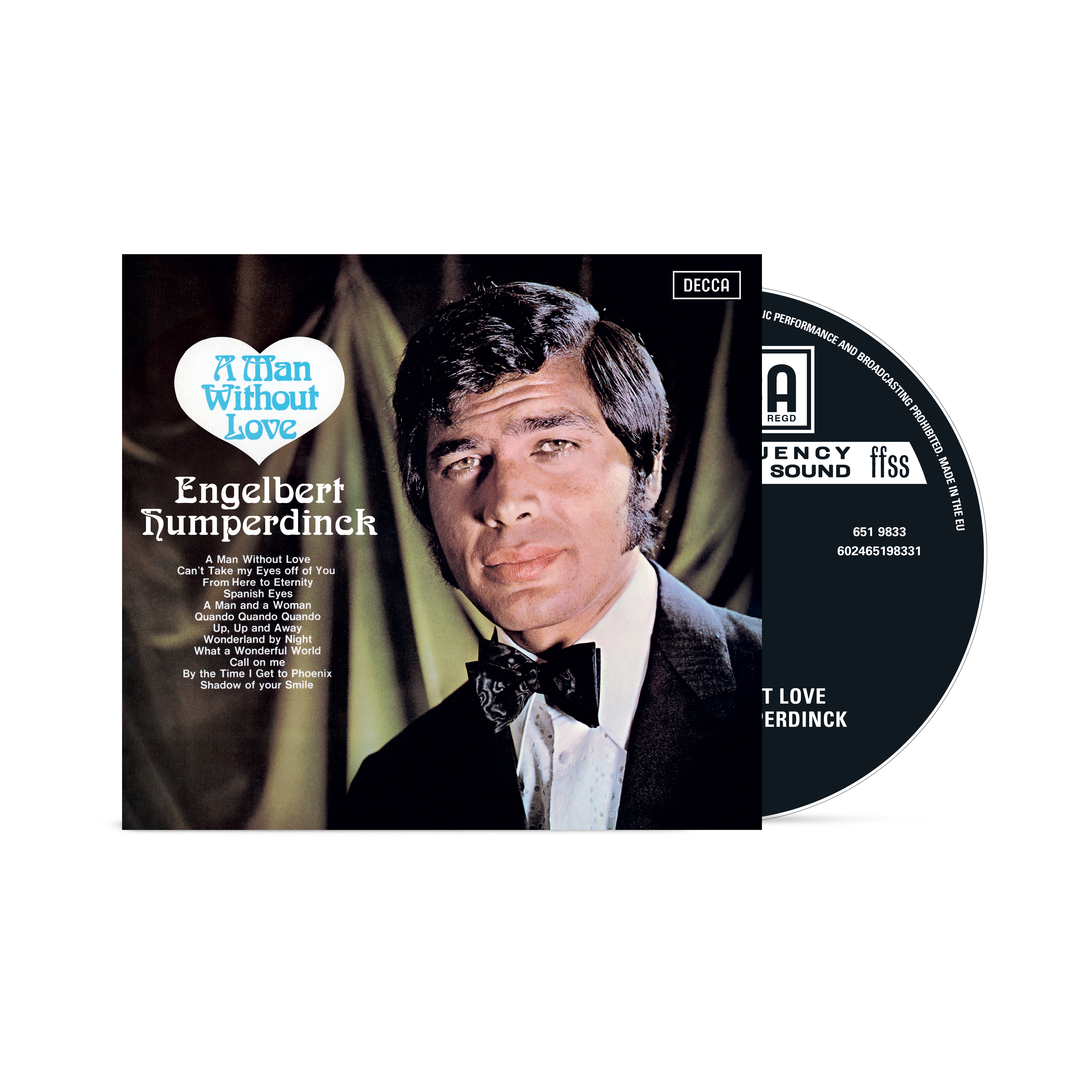 Engelbert Humperdinck - A Man Without Love: CD - Decca Records