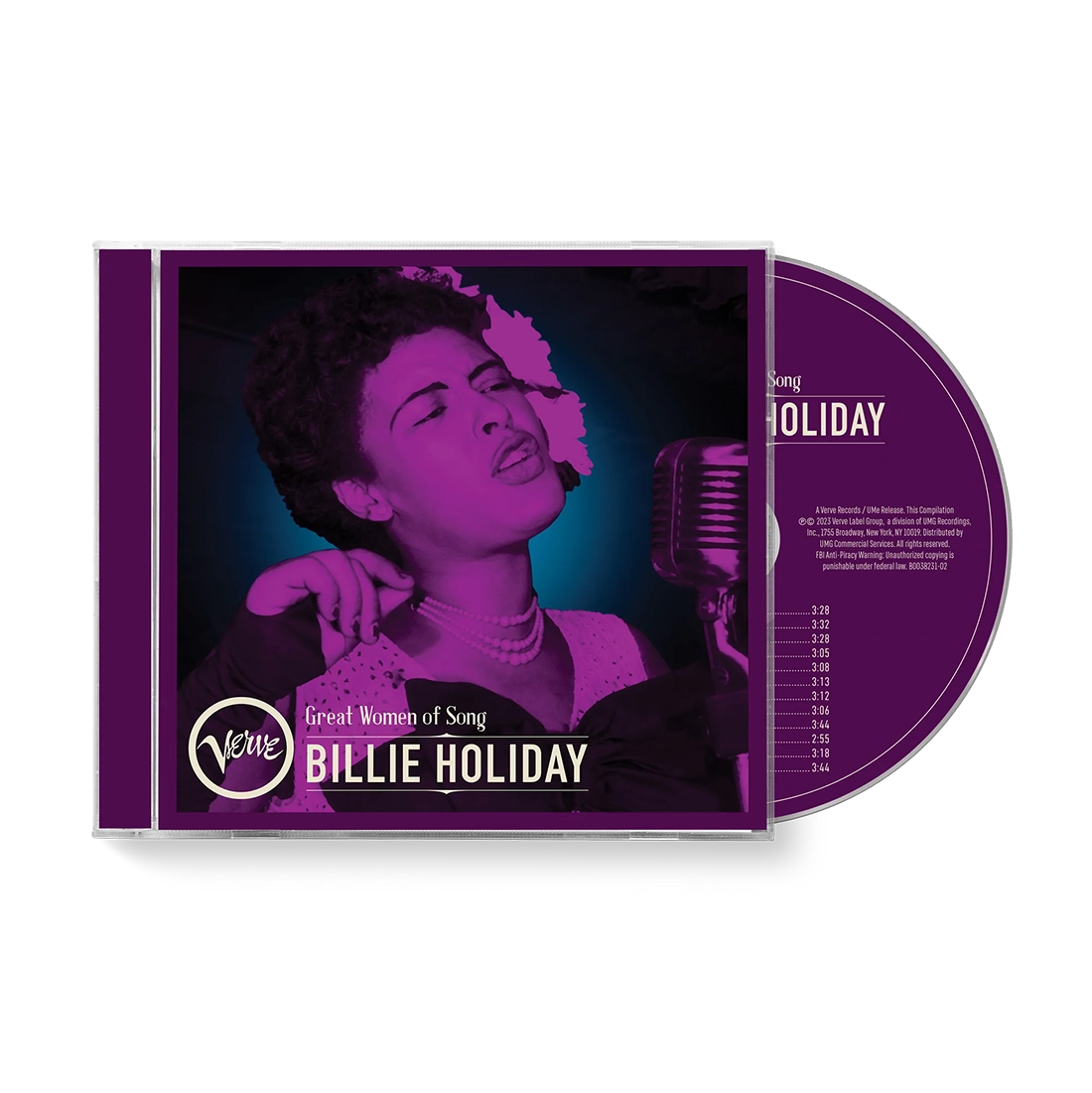 Billie Holiday Great Women Of Song Billie Holiday CD Decca Records billie-holiday-great-women-of-song-billie-holiday-cd-decca-records