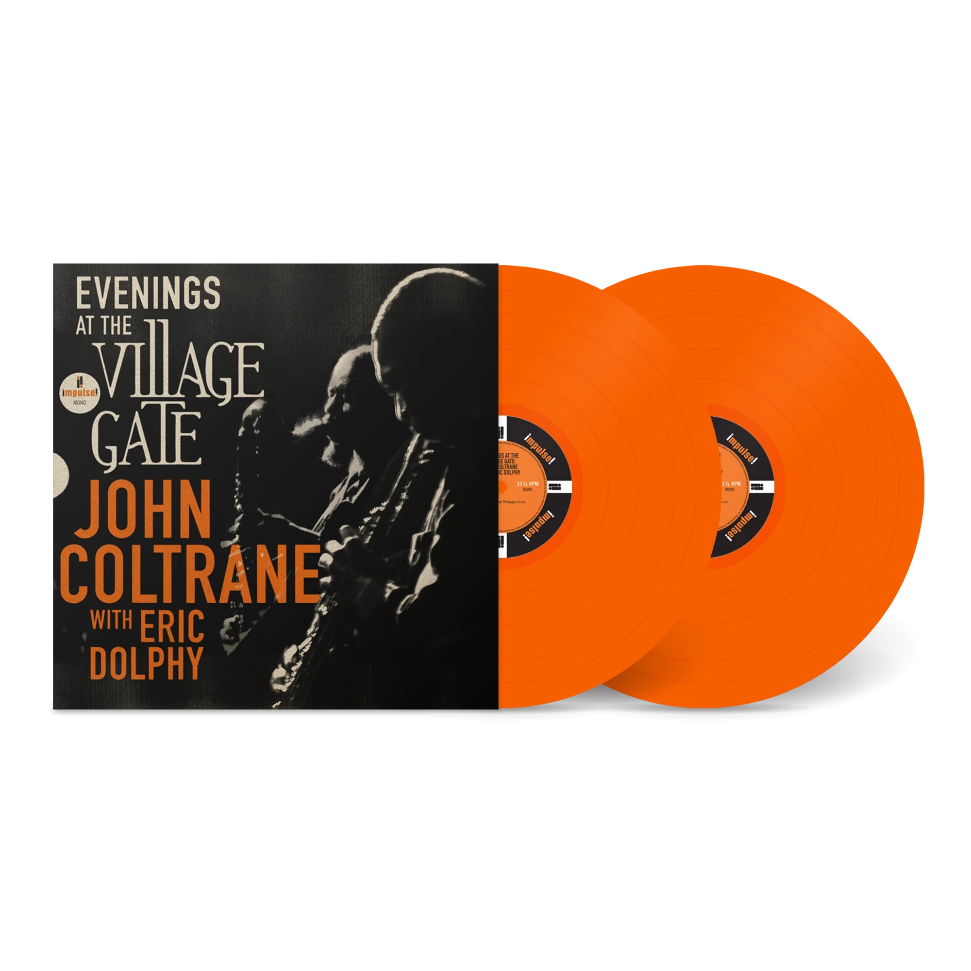 2LP John Coltrane, Eric Dolphy Evenings At The Village Gate 00602455514196 Impulse!, UMe 未開封 /00660 John Coltrane with Eric Dolphy: Evenings at the Village Gate