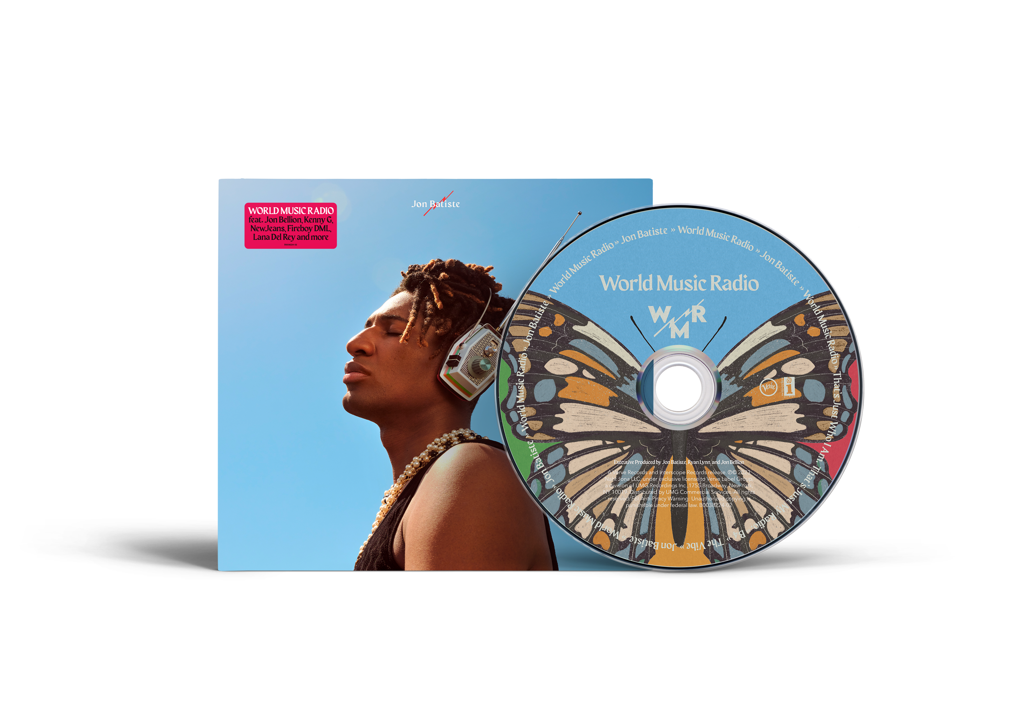 Jon Batiste - World Music Radio CD - Decca Records