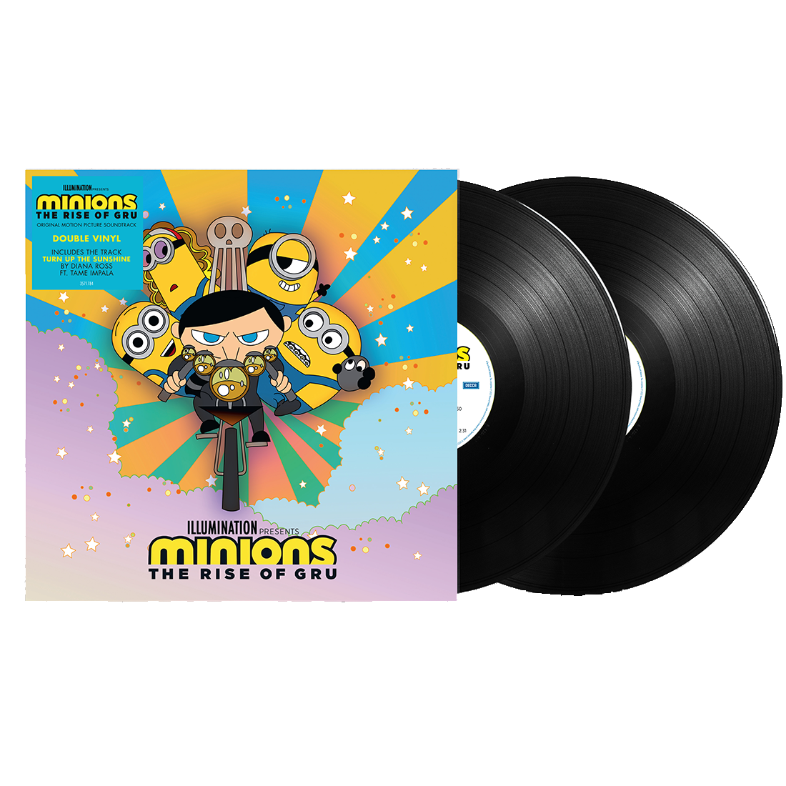 米、加2discs LP Various Minions: The Rise Of Gru (Original Motion Picture Soundtrack) 3571787 Decca /00660 Minions: The Rise Of Gru (Original Motion Picture Soundtrack