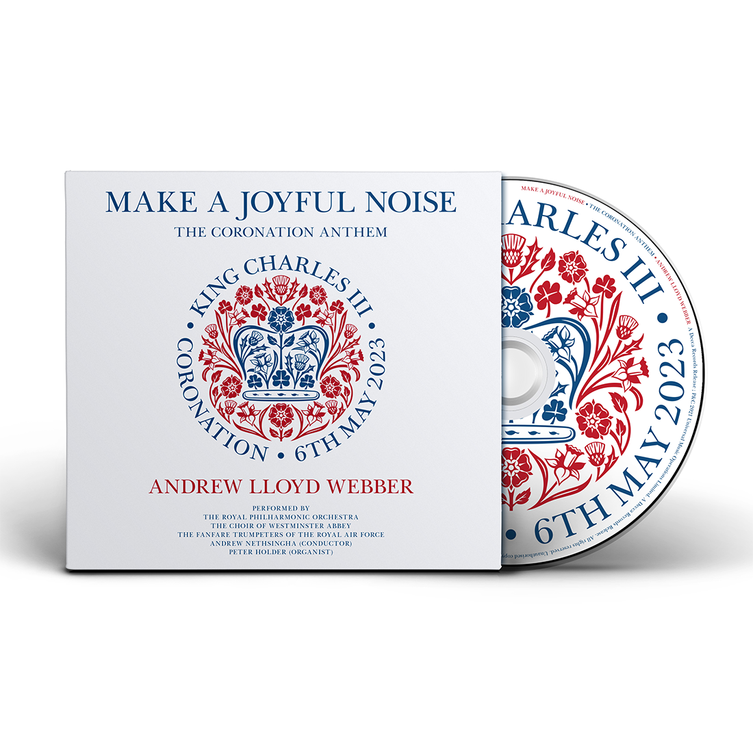 Andrew Lloyd Webber, Royal Philharmonic Orchestra, The Choir Of Westminster Abbey, Fanfare Trumpeters Of The Royal Air Force - Make a Joyful Noise - Andrew Lloyd Webber Signed