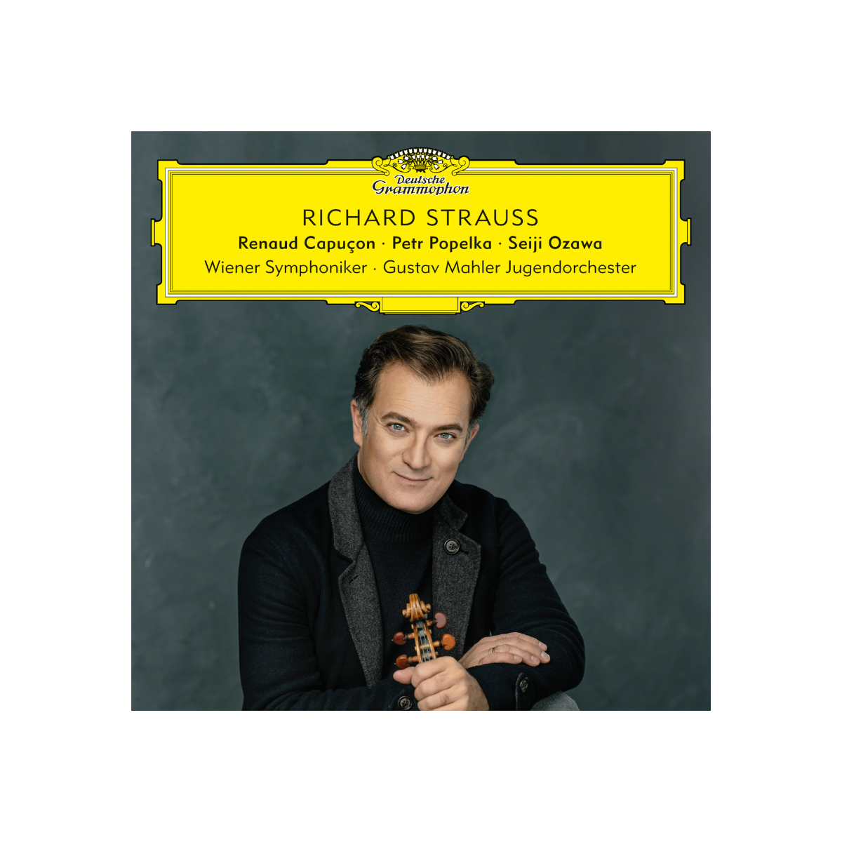Renaud Capuçon, Petr Popelka, Seiji Ozawa, Wiener Symphoniker