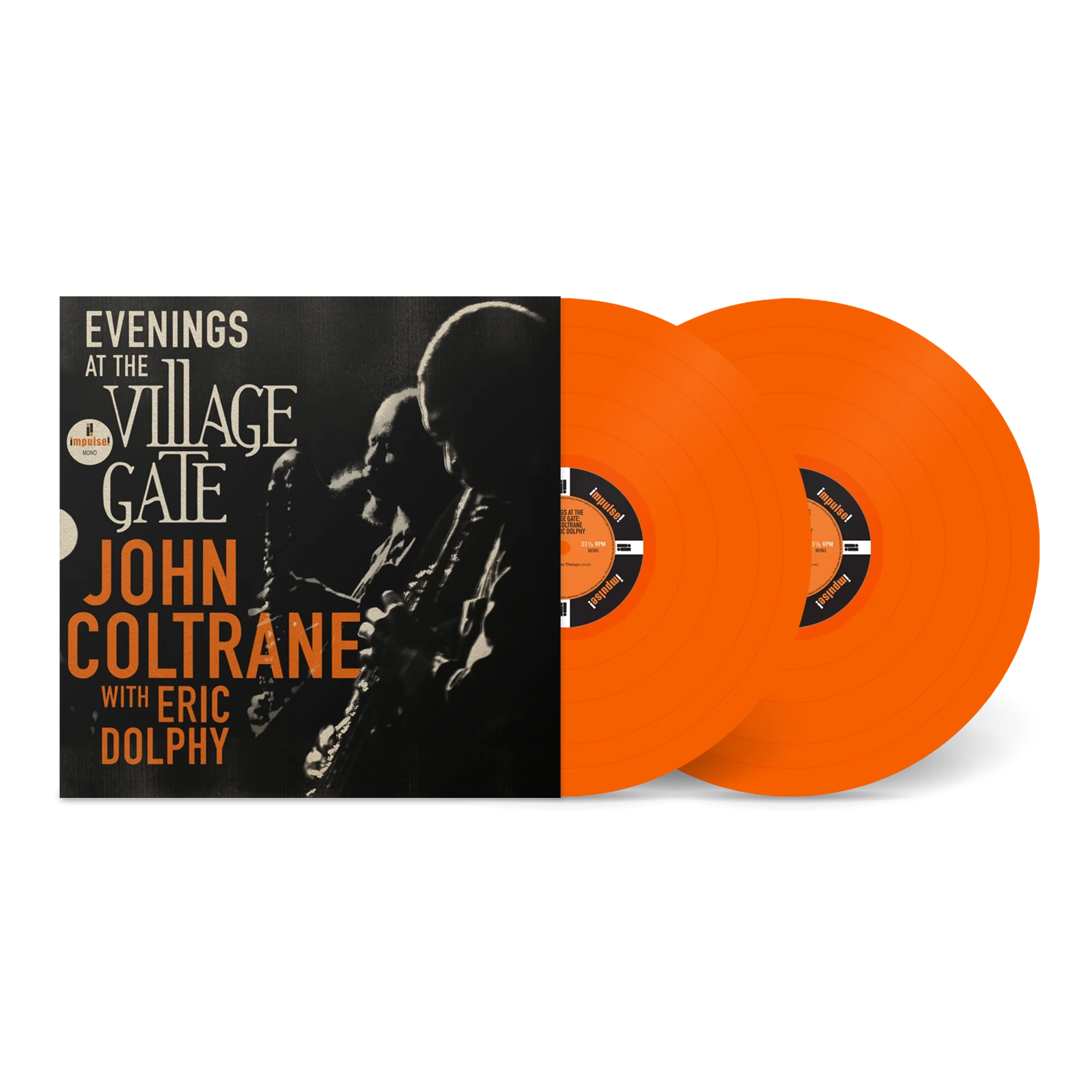 John Coltrane - Evenings At The Village Gate - John Coltrane with Eric Dolphy: Exclusive Orange Vinyl 2LP