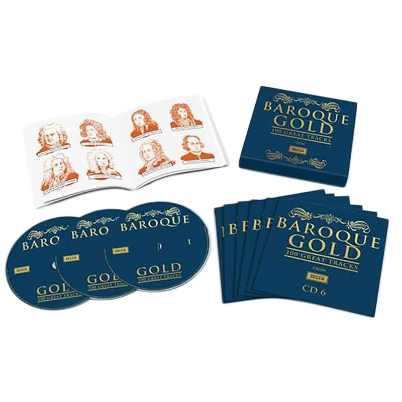 Various Artists - BAROQUE GOLD – 100 GREAT TRACKS CD BOX SET Various Artists - BAROQUE GOLD – 100 GREAT TRACKS CD BOX SET
