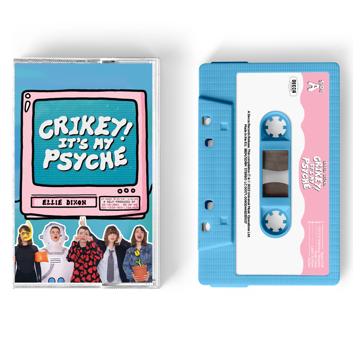 Ellie Dixon - Crikey! It’s My Psyche: Cassette