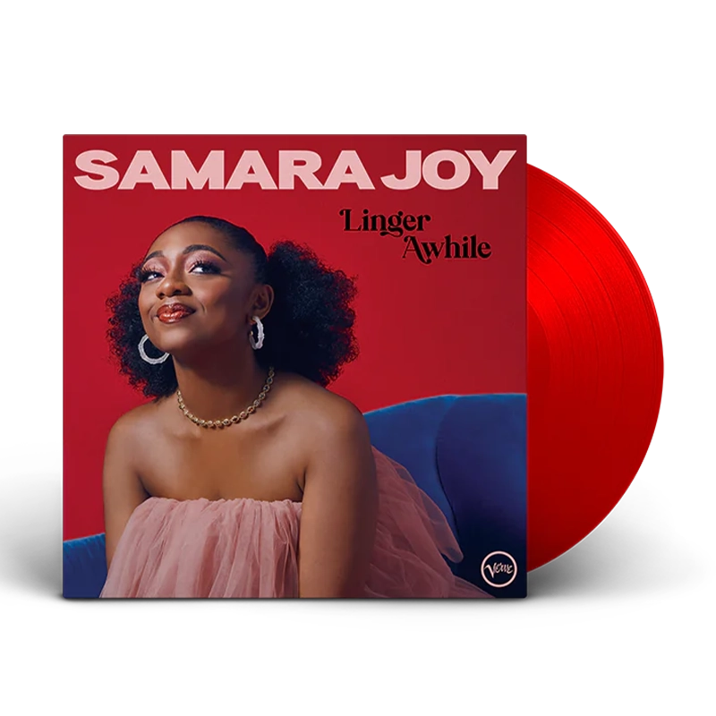 Samara Joy - Linger Awhile: Transparent Red Vinyl LP - Decca Records