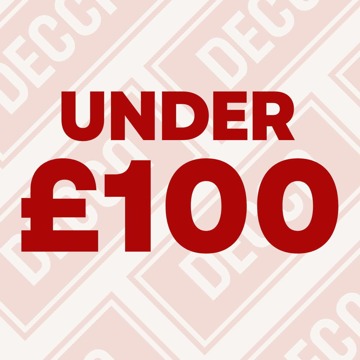 Under £100.00