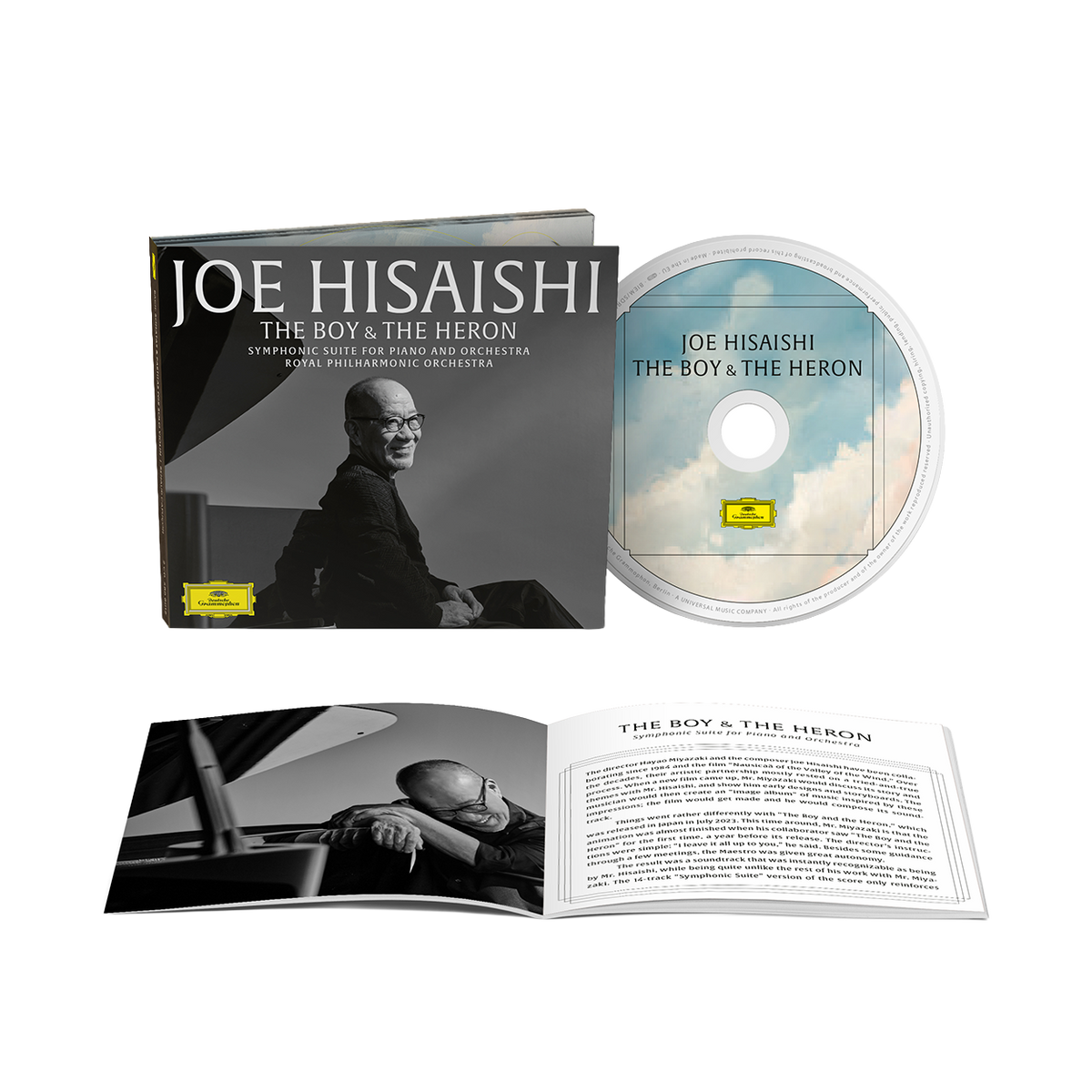 Joe Hisaishi - The Boy and the Heron: Symphonic Suite for Piano and Orchestra - CD