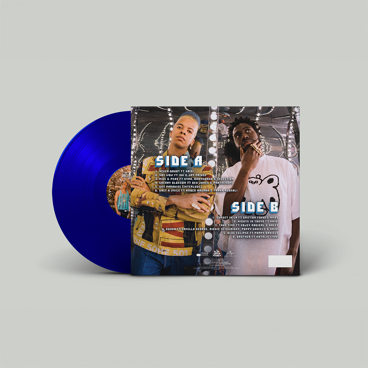 Blue Lab Beats - Blue Eclipse: Blue Vinyl LP