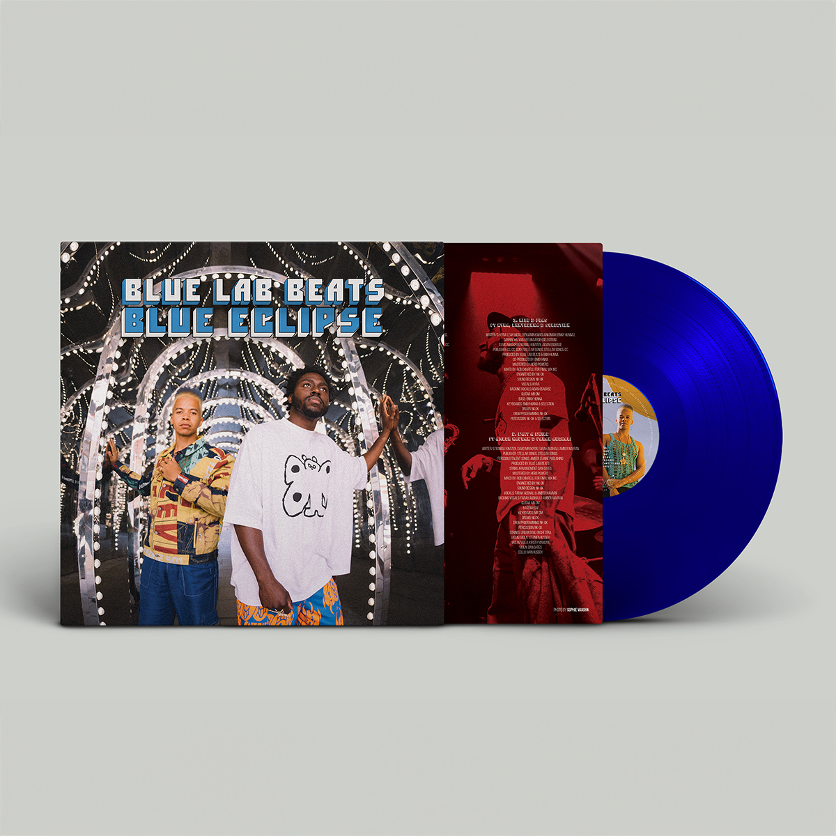 Blue Lab Beats - Blue Eclipse: Blue Vinyl LP