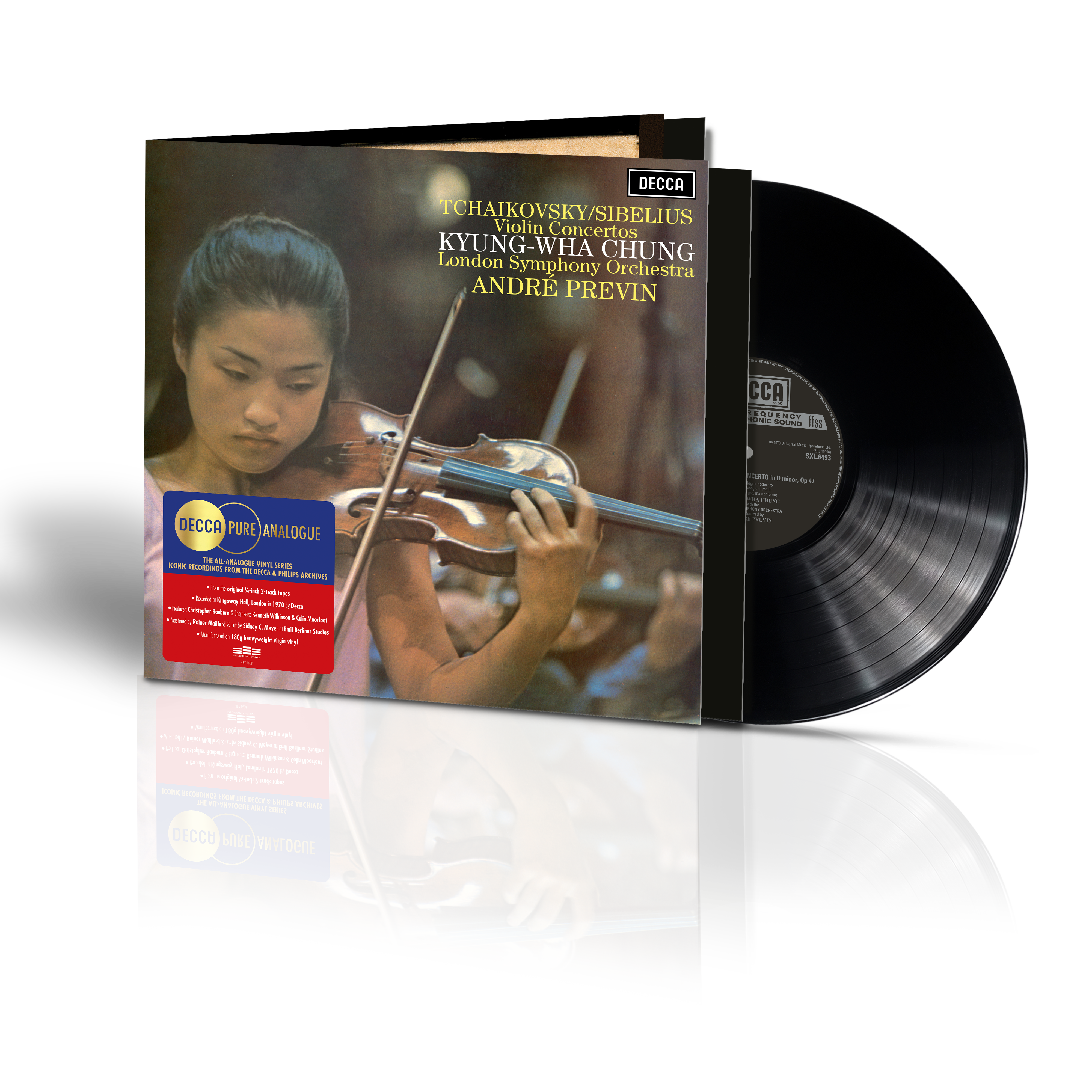 Kyung Wha Chung, London Symphony Orchestra, André Previn - Tchaikovsky & Sibelius Violin Concertos