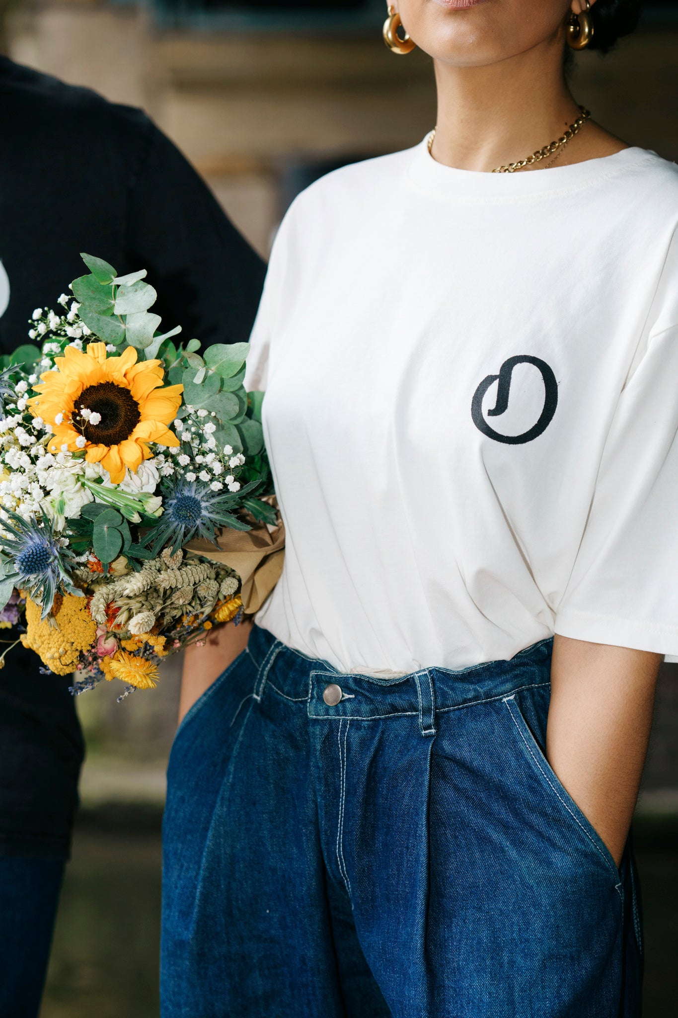 Jordan Rakei - White The Loop T-Shirt