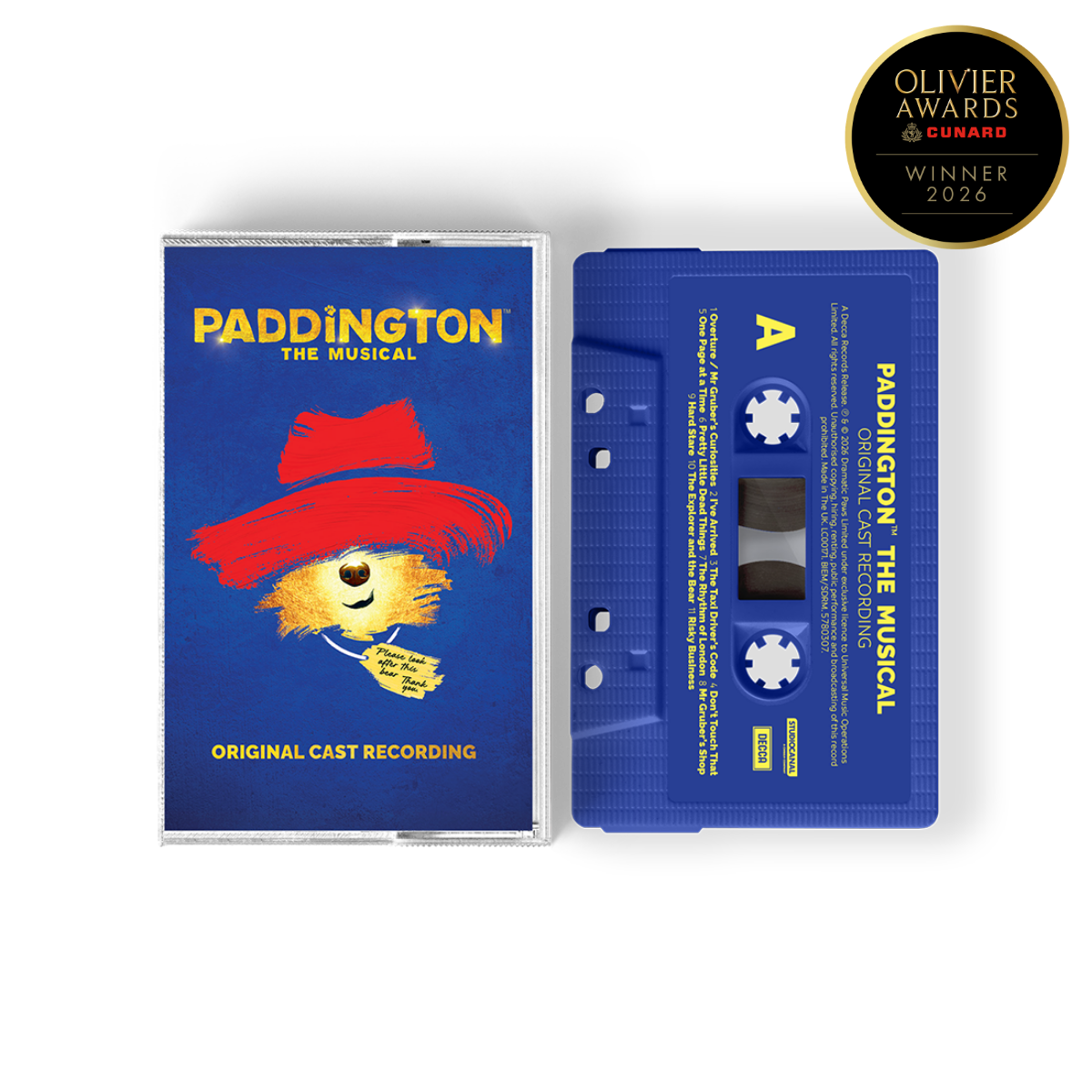 The Original Cast of 'Paddington The Musical' - Paddington The Musical (Complete Edition): Blue Cassette
