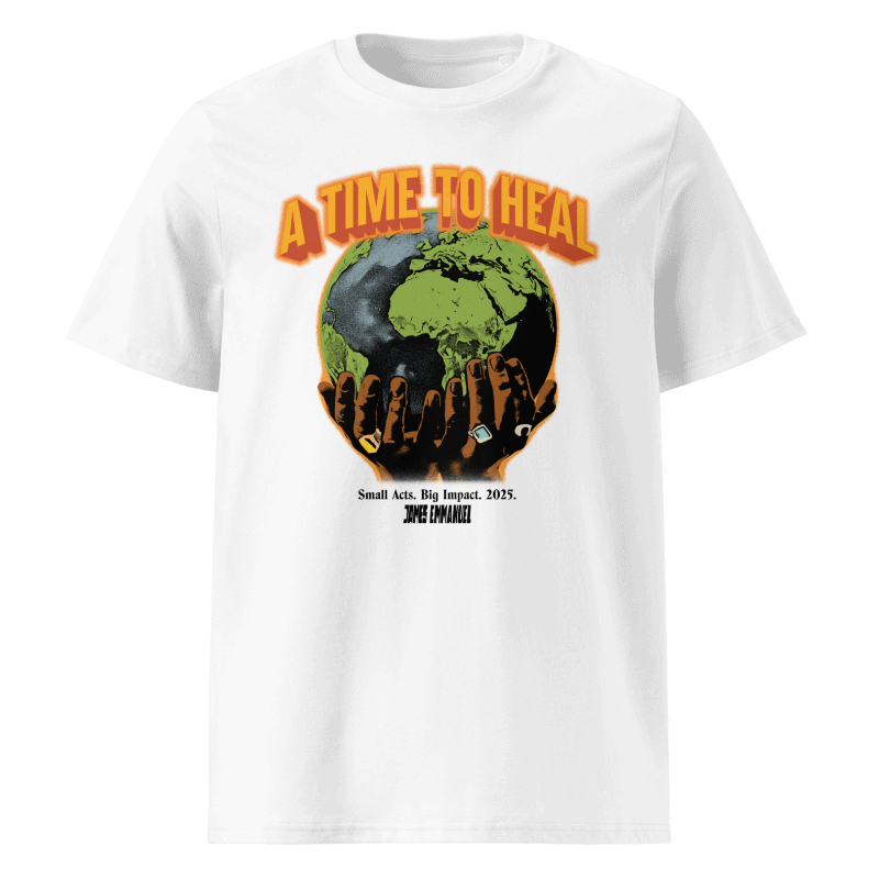 James Emmanuel - James Emmanuel - A Time To Heal T-Shirt in White