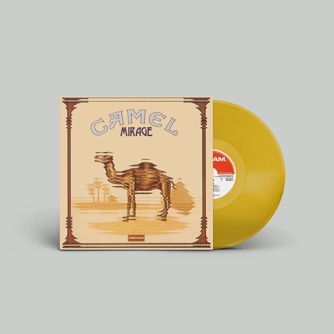 Camel - Mirage: Limited Edition Yellow Vinyl LP - Decca Records