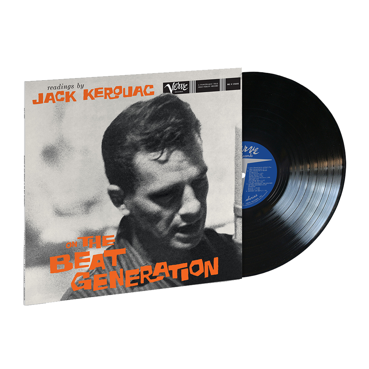 Jack Kerouac - Readings By Jack Kerouac - On The Beat Generation: Vinyl LP