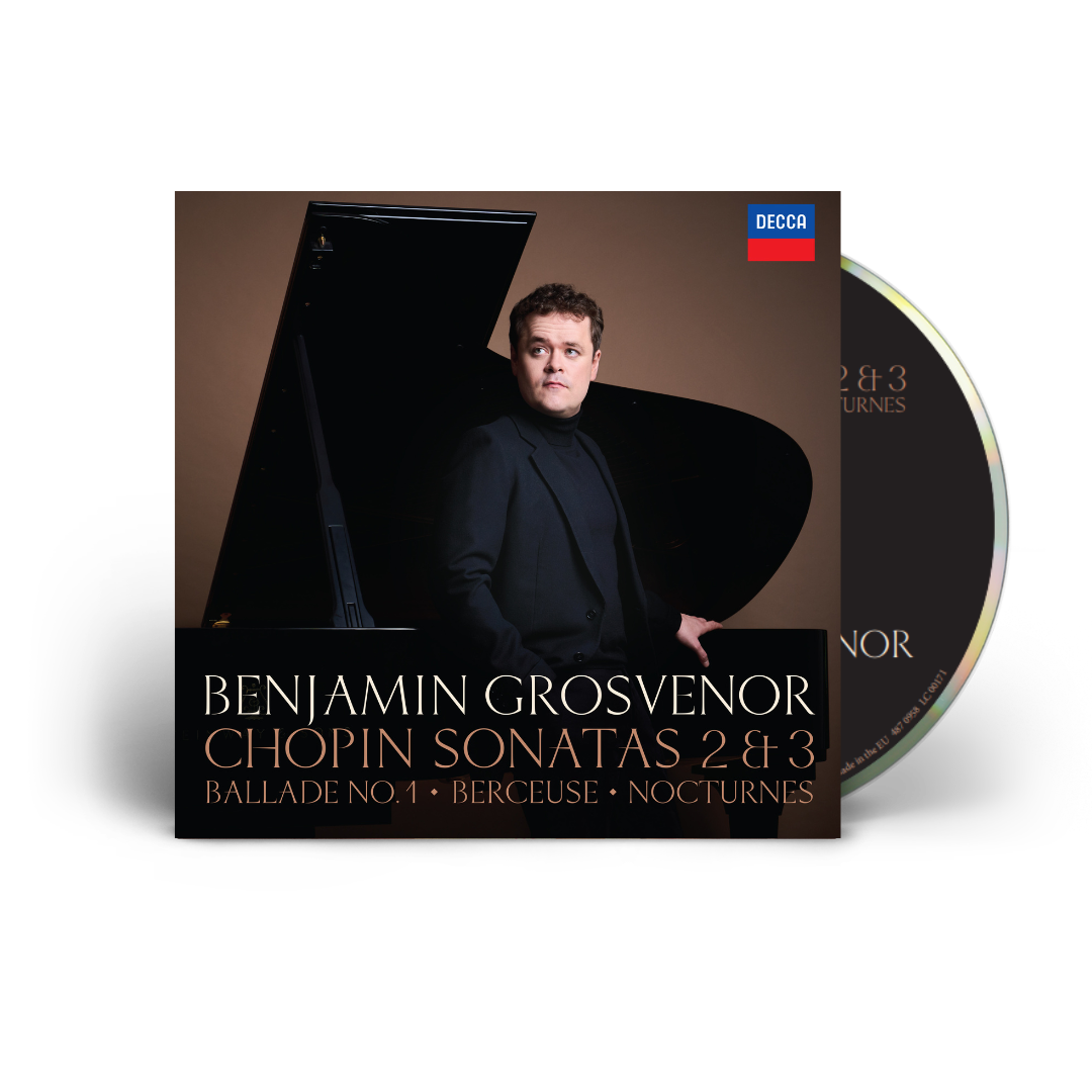 Benjamin Grosvenor - Chopin: Sonatas 2 & 3 /Ballade No. 1 / Berceuse / Nocturnes: CD