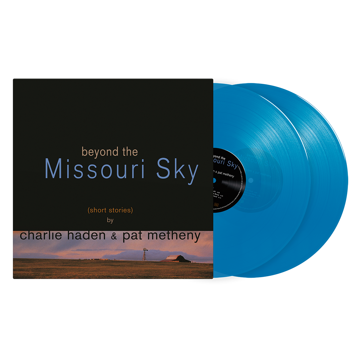 Charlie Haden, Pat Metheny - Beyond The Missouri Sky: Transparent Blue Vinyl 2LP