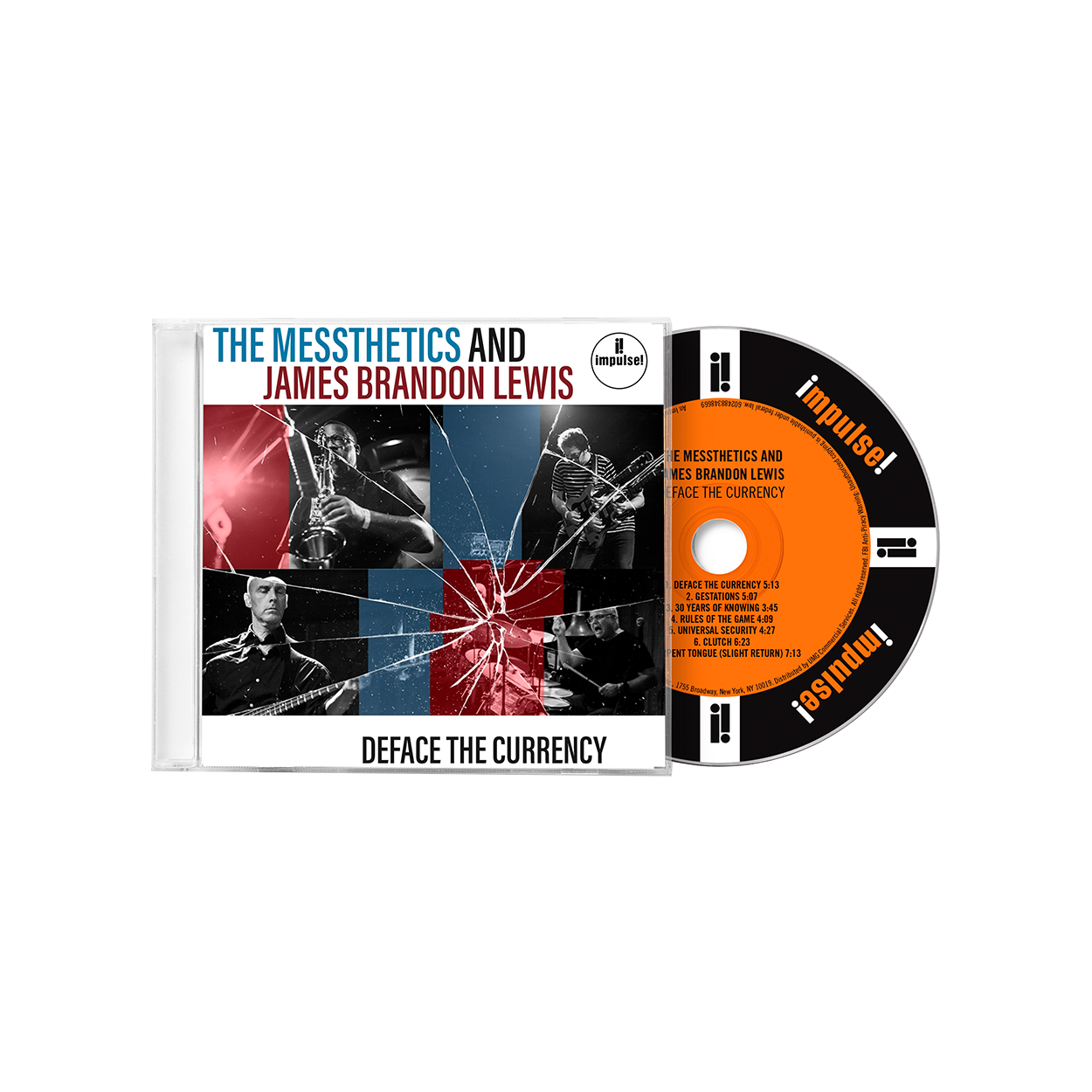 The Messthetics, James Brandon Lewis - Deface The Currency: CD
