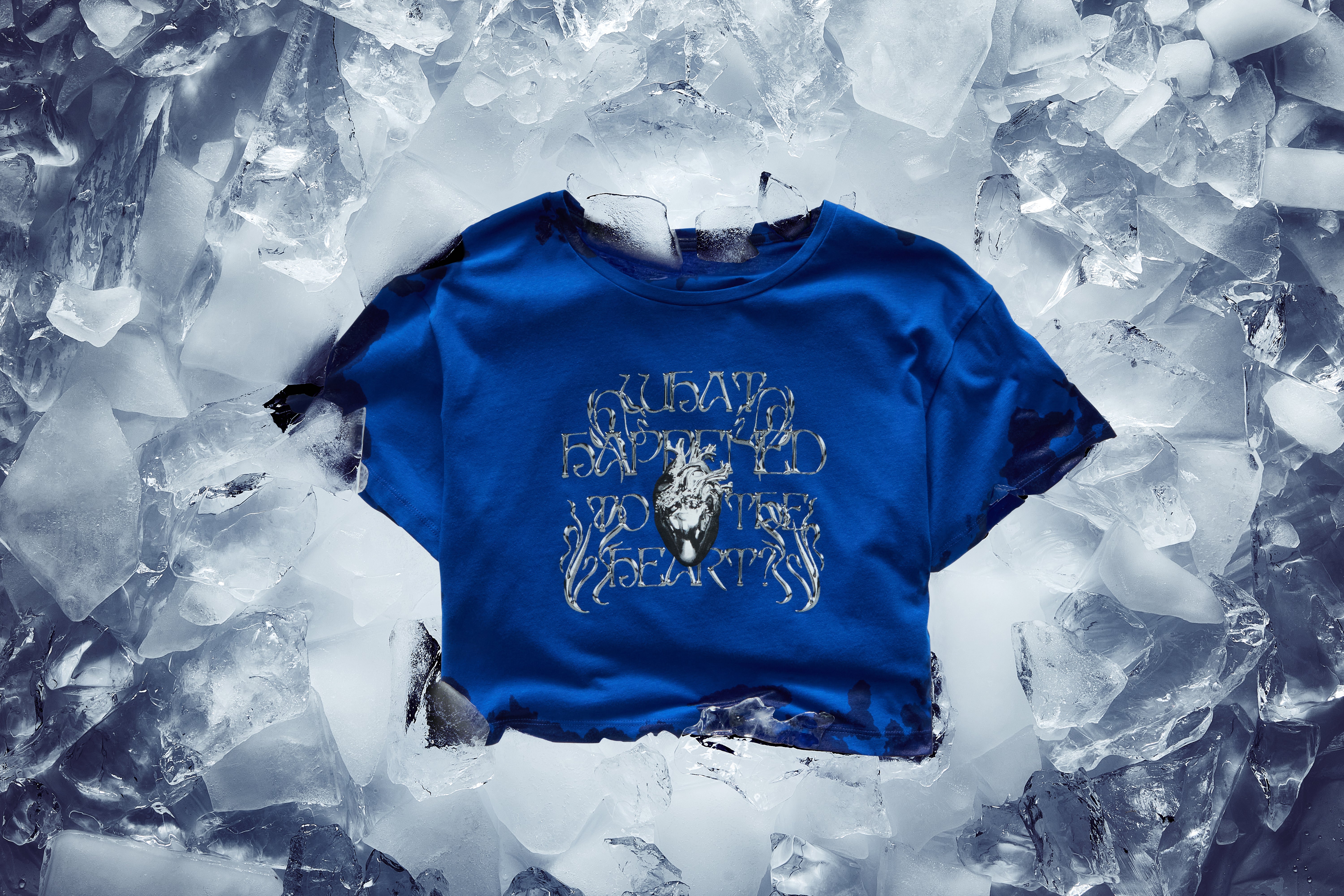 AURORA - What Happened To The Heart? Cropped T-shirt - Decca Records