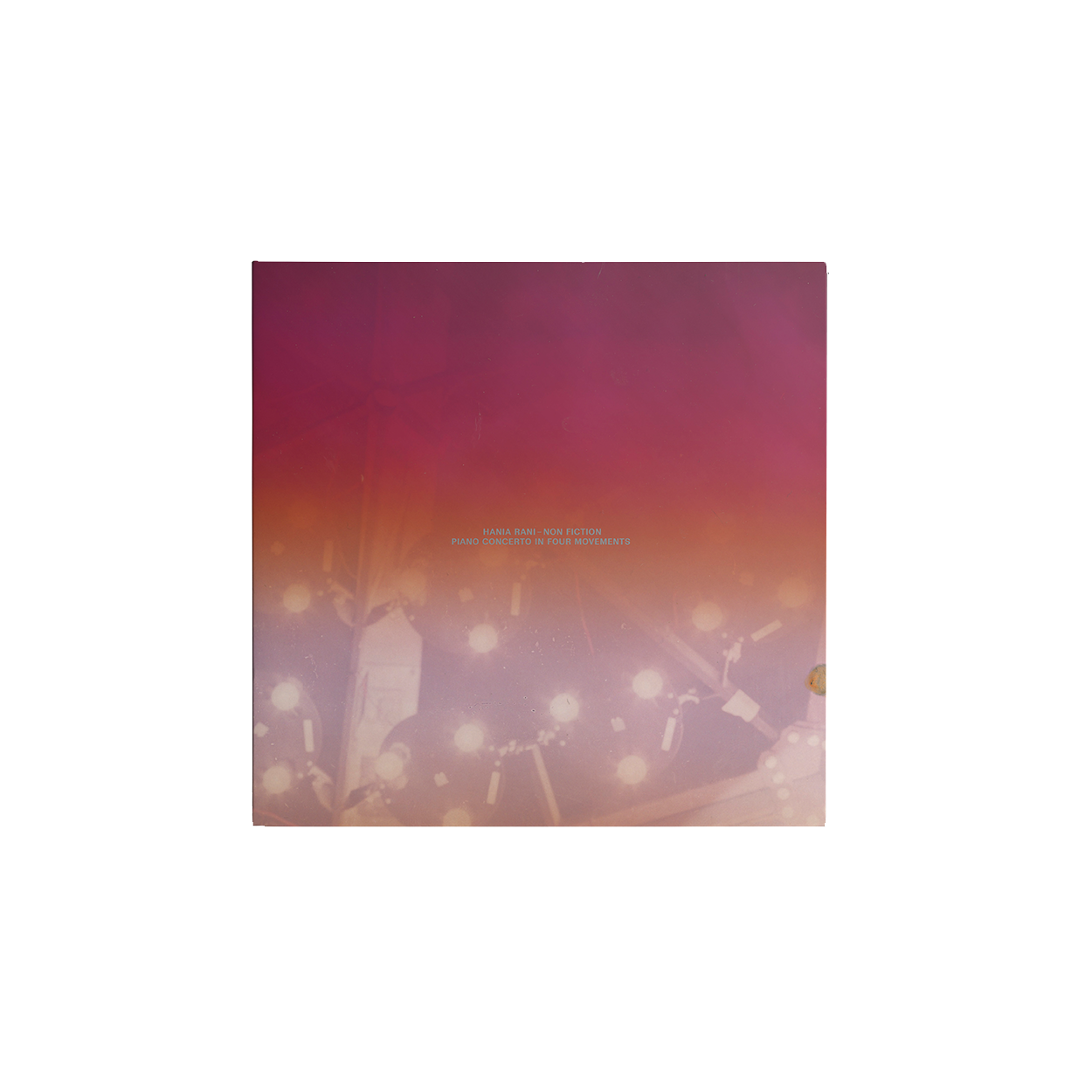 Hania Rani - Non Fiction - CD Sized Artcard