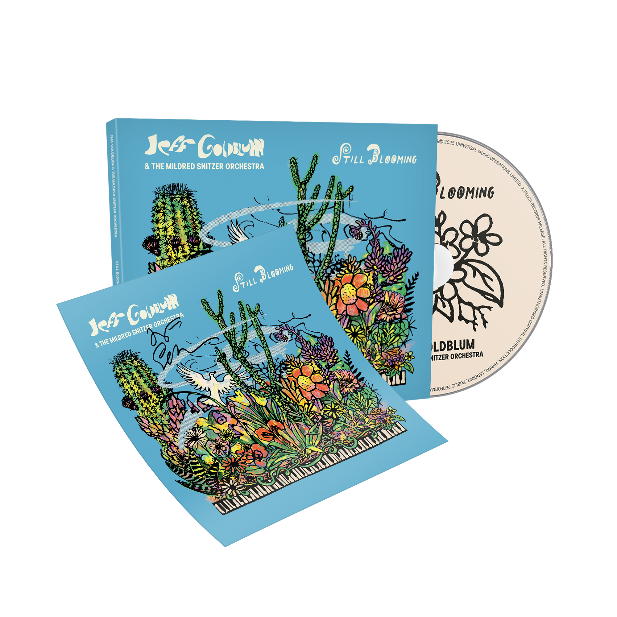 Jeff Goldblum And The Mildred Snitzer Orchestra - Still Blooming CD (Signed)