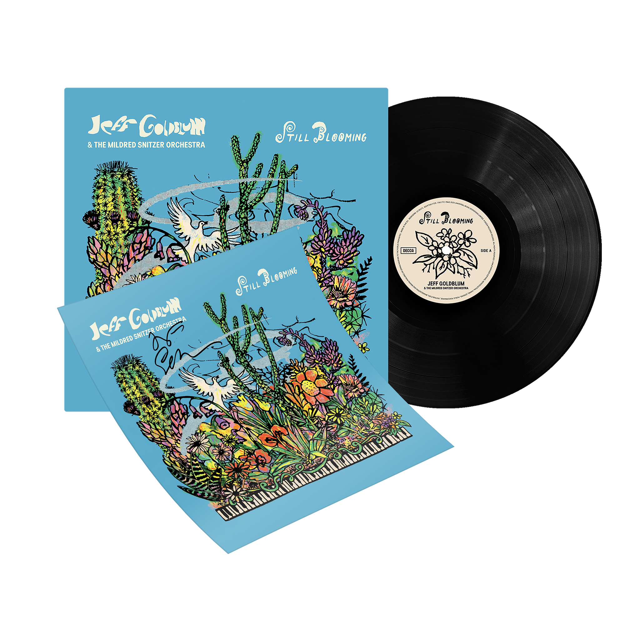 Jeff Goldblum And The Mildred Snitzer Orchestra - Still Blooming Vinyl (Signed)