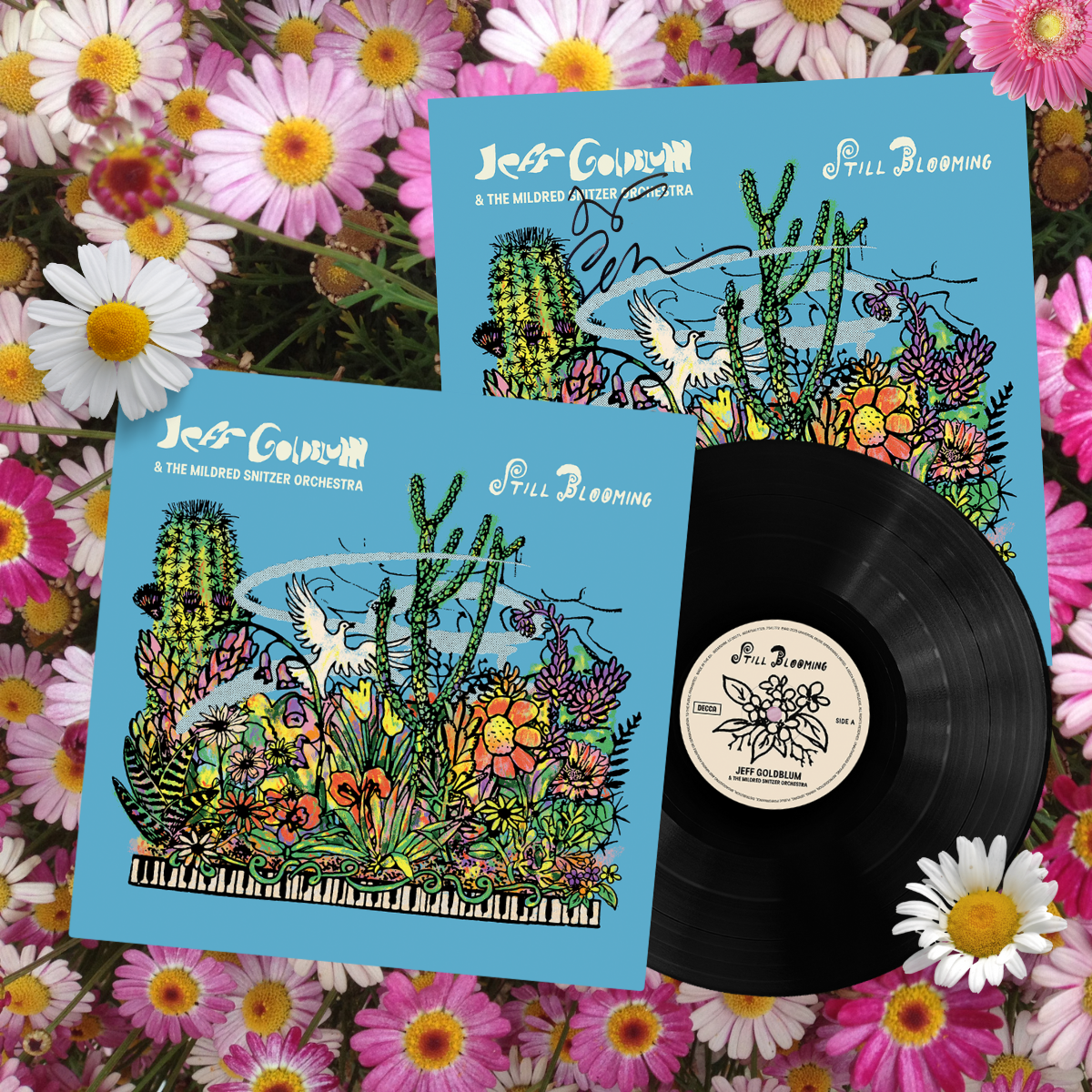 Jeff Goldblum And The Mildred Snitzer Orchestra - Still Blooming Vinyl (Signed)