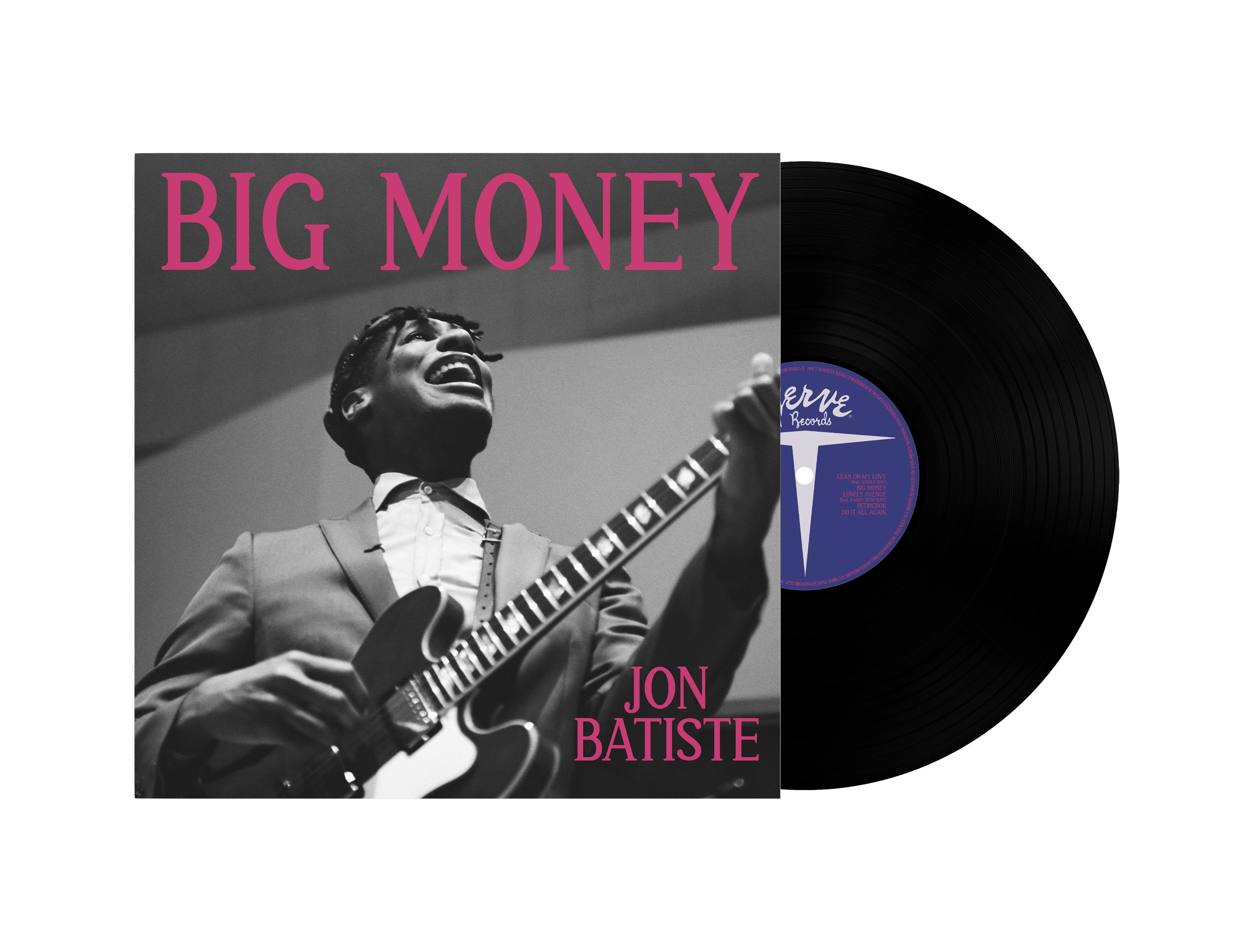 Jon Batiste - BIG MONEY (Black Vinyl) Unsigned