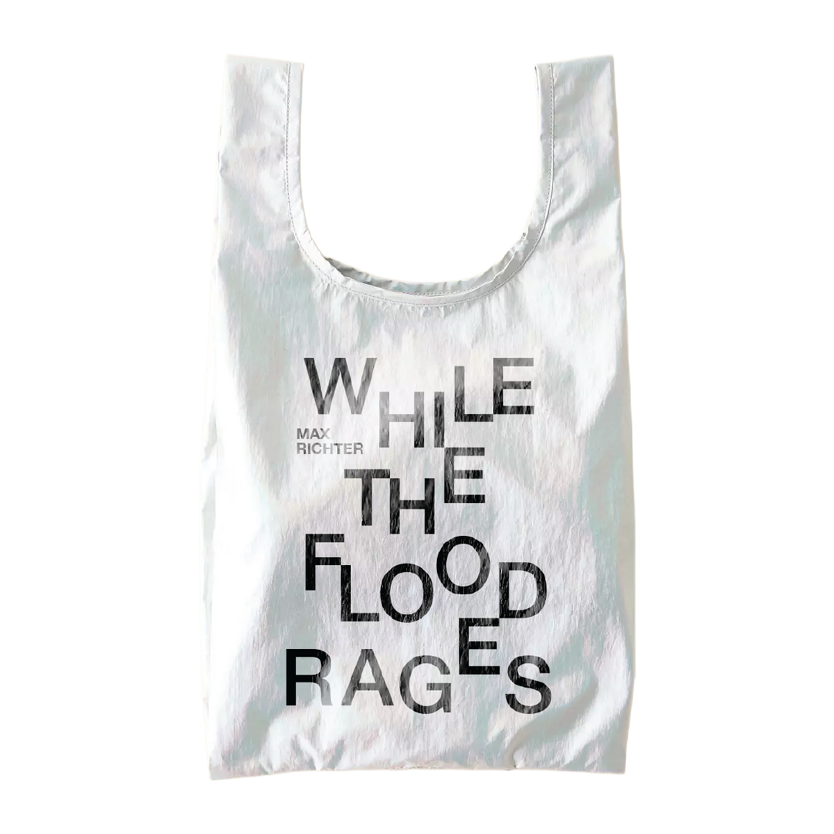 Max Richter - While The Flood Rages Metallic Tote Bag
