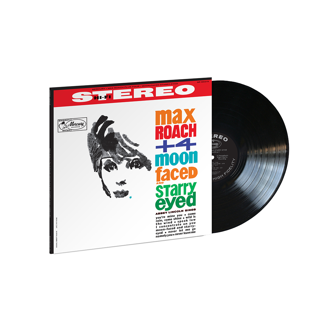 Max Roach +4 - Moon Faced and Starry Eyed (Verve By Request): Vinyl LP