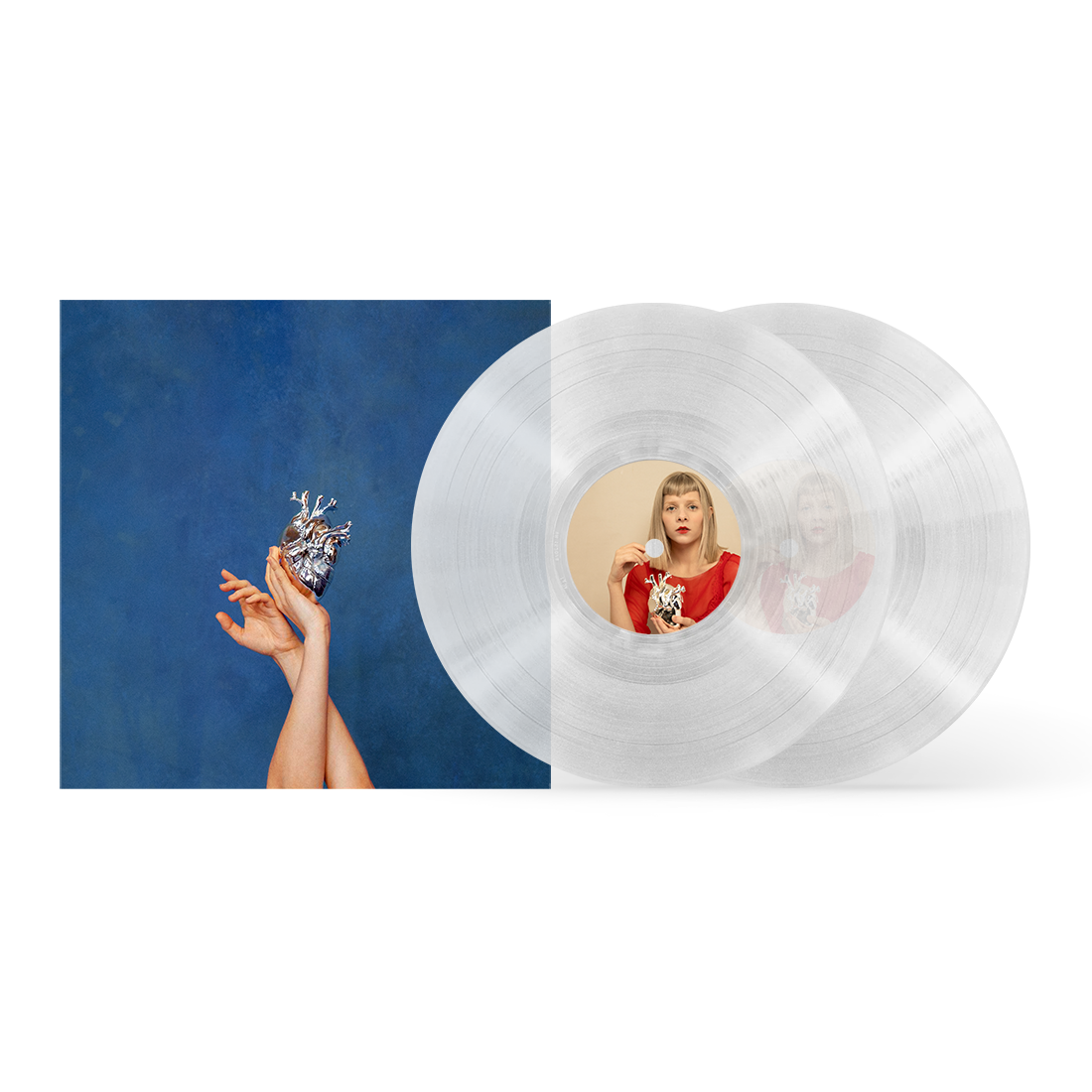 AURORA - What Happened To The Heart? Limited Clear Vinyl 2LP