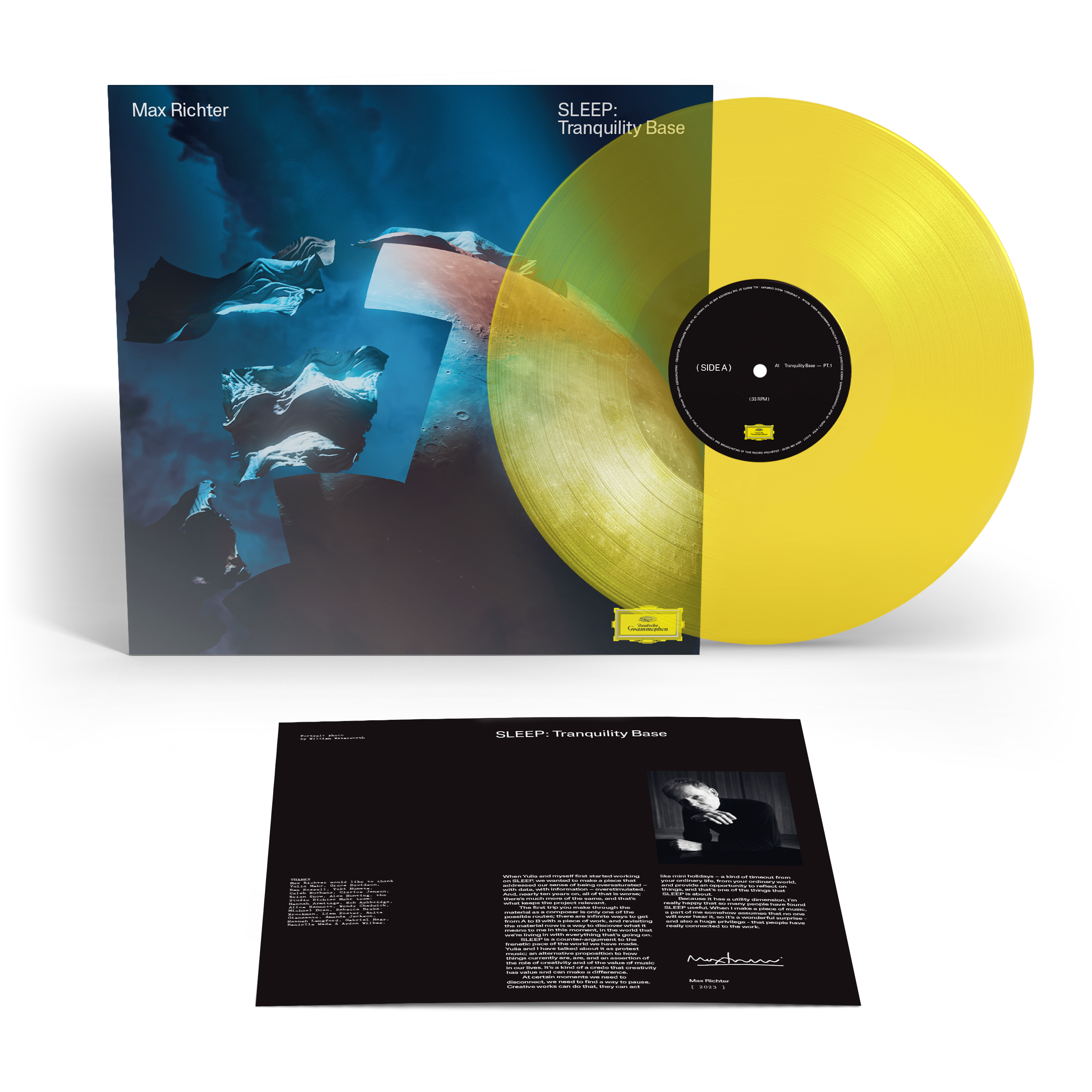 Max Richter - SLEEP: Tranquility Base  (Exclusive Yellow Vinyl)