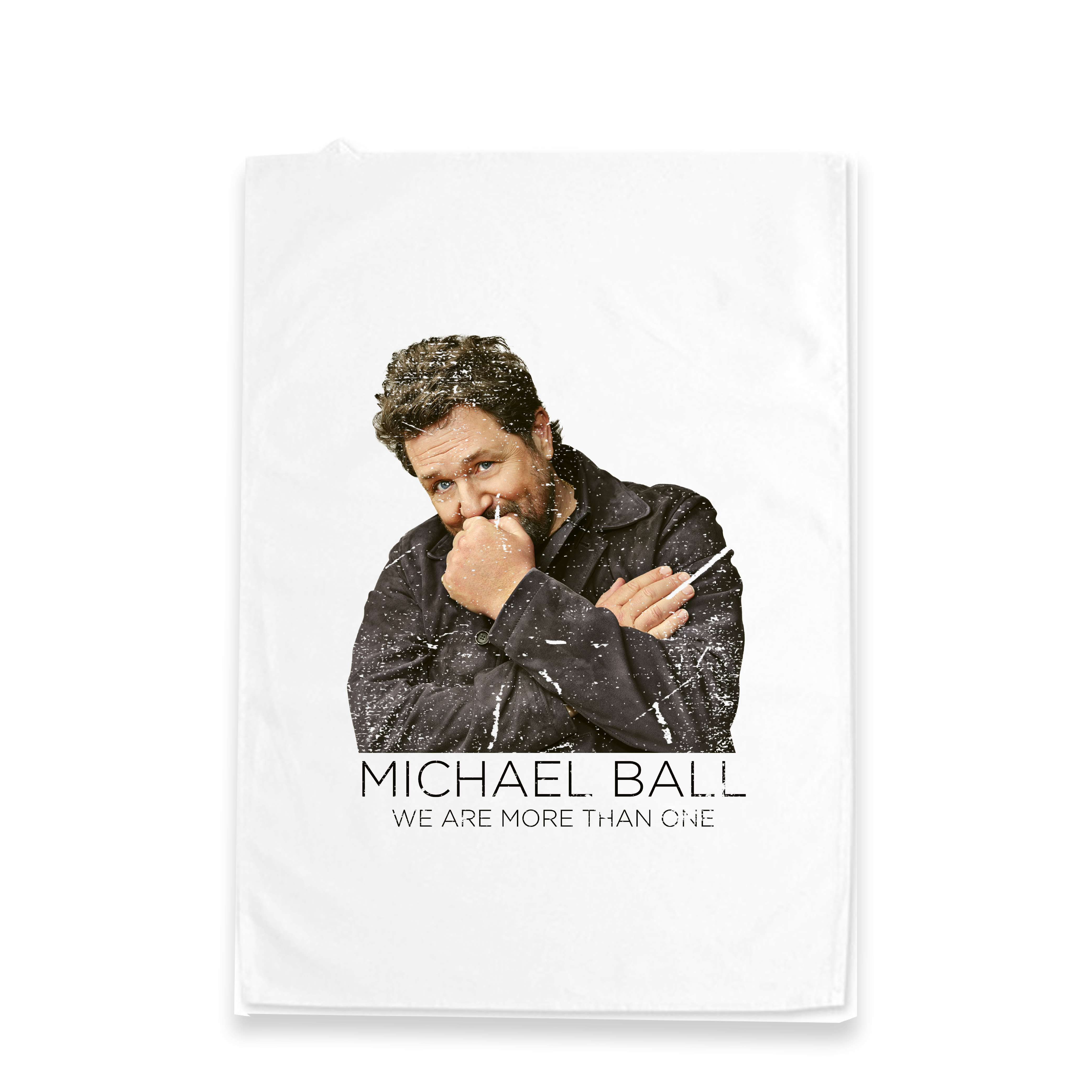 Michael Ball - We Are More Than One tea towel