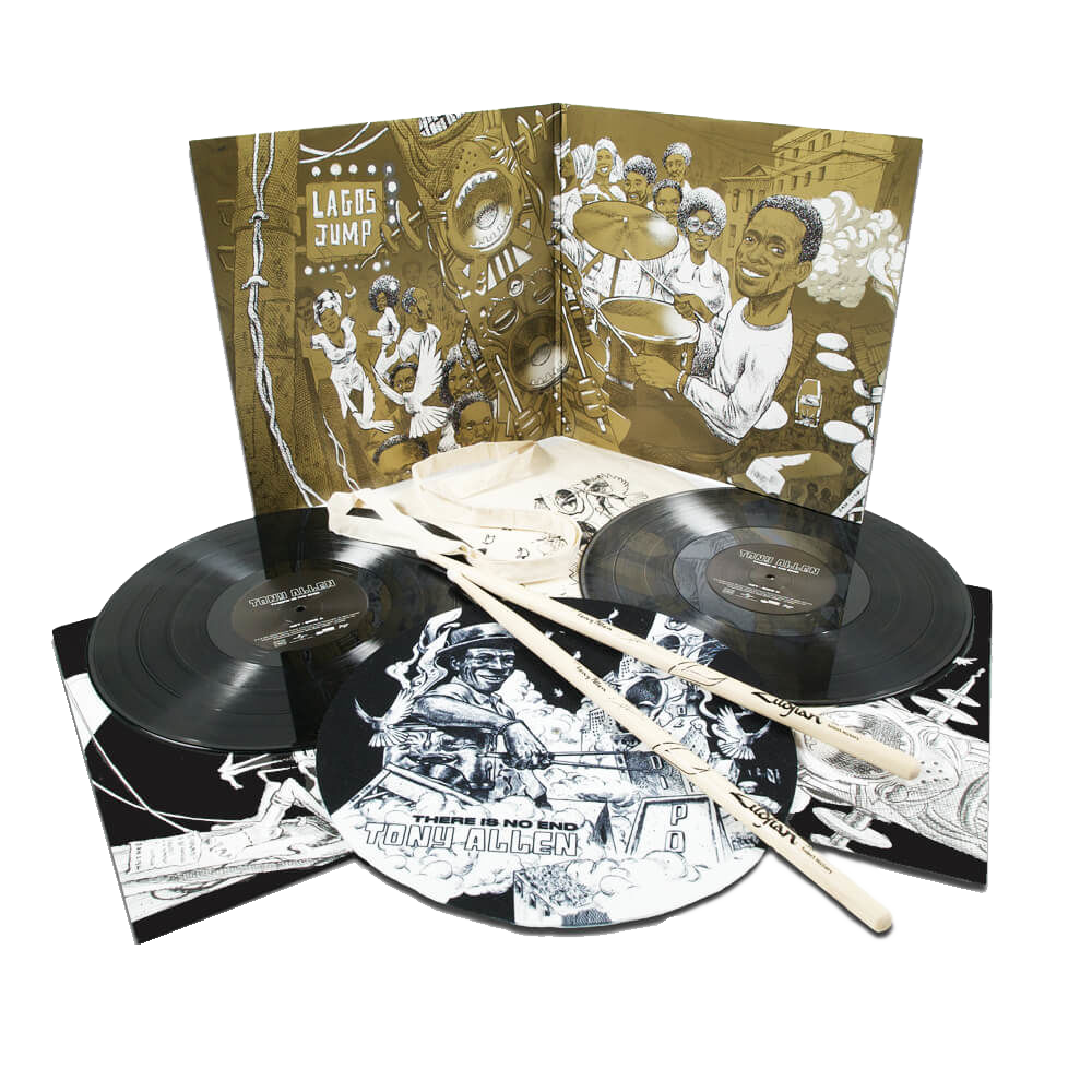 Tony Allen There Is No End Exclusive Vinyl 2LP Set Tote Slipmat tony-allen-there-is-no-end-exclusive-vinyl-2lp-set-tote-slipmat