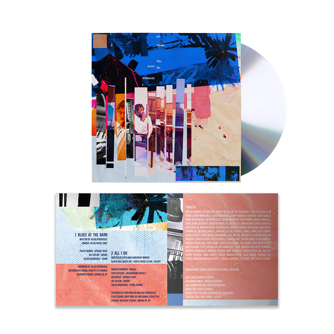 Julius Rodriguez - Let Sound Tell All CD