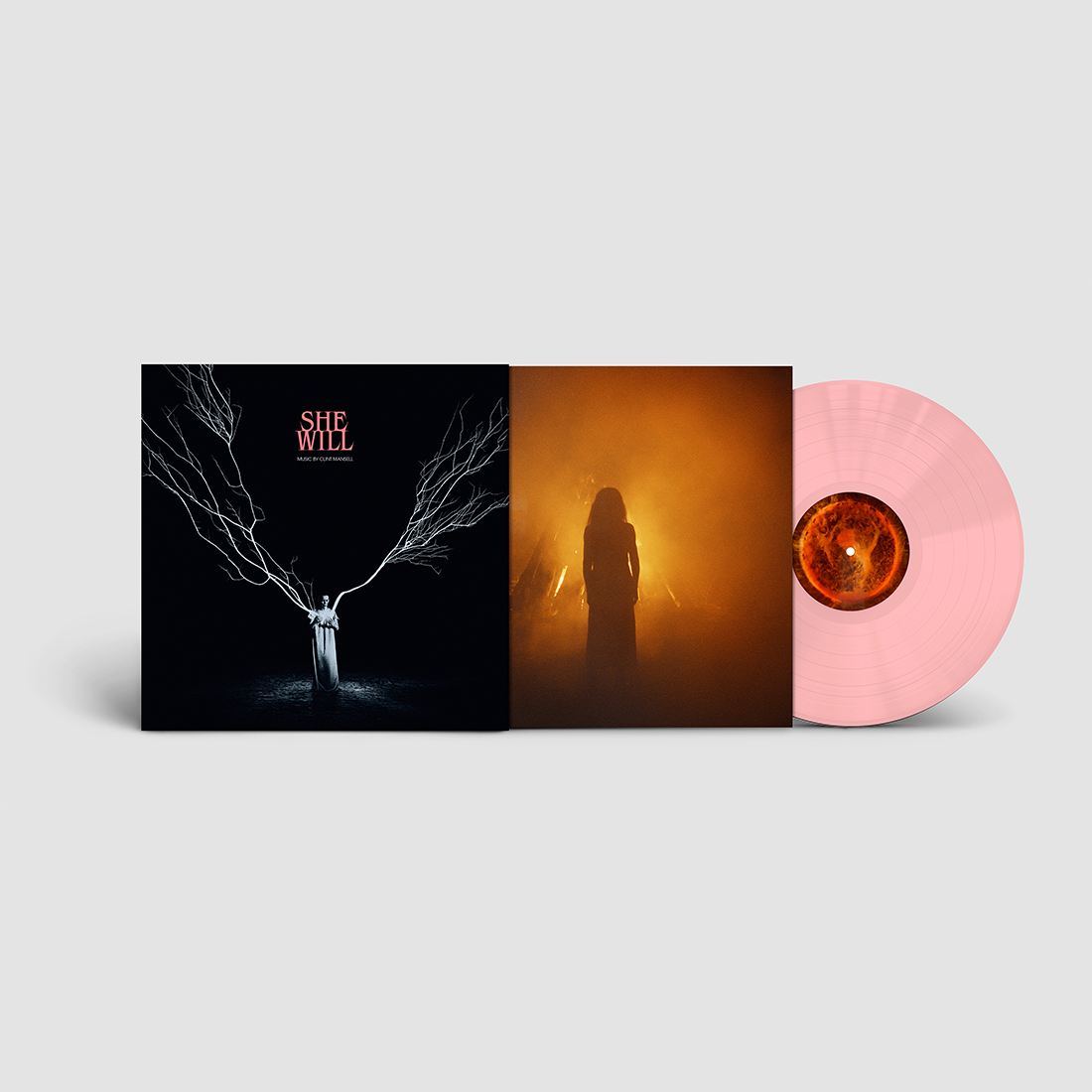 Clint Mansell - She Will OST: Signed Pink Vinyl LP - Decca Records