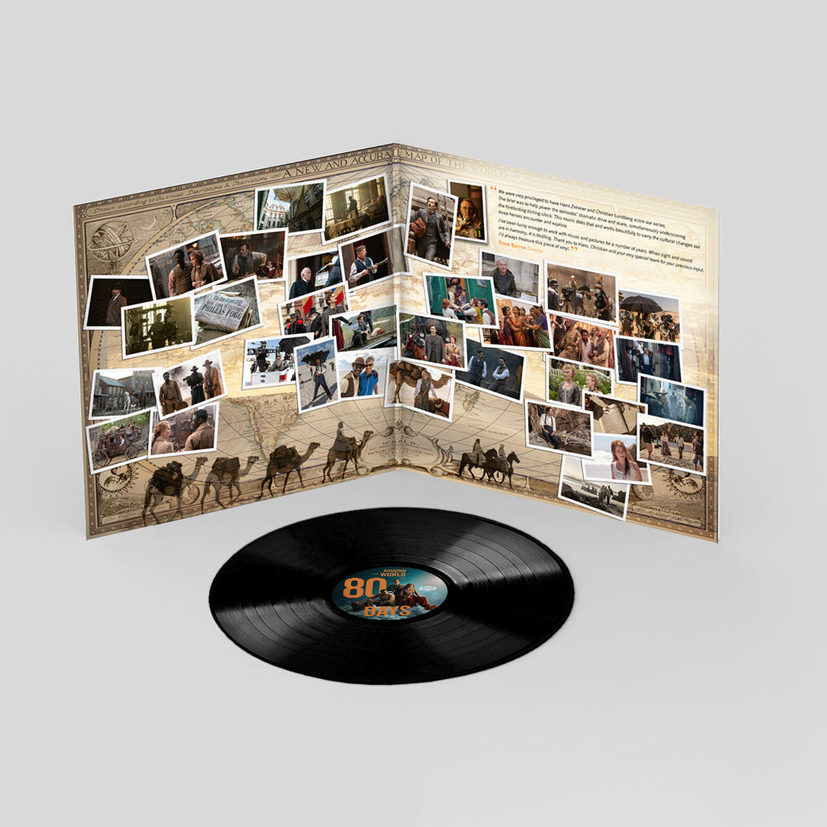 Hans Zimmer - Around The World In 80 Days (Original TV Series Soundtrack): Vinyl LP 