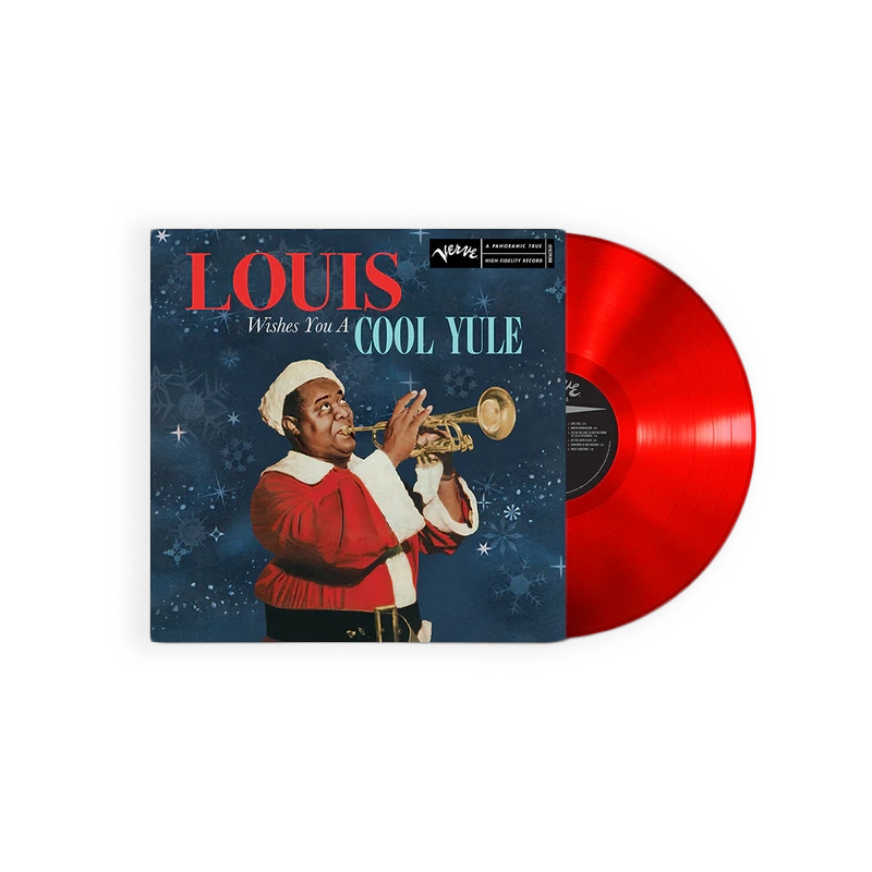 Louis Armstrong - Louis Wishes You A Cool Yule: Red Vinyl LP