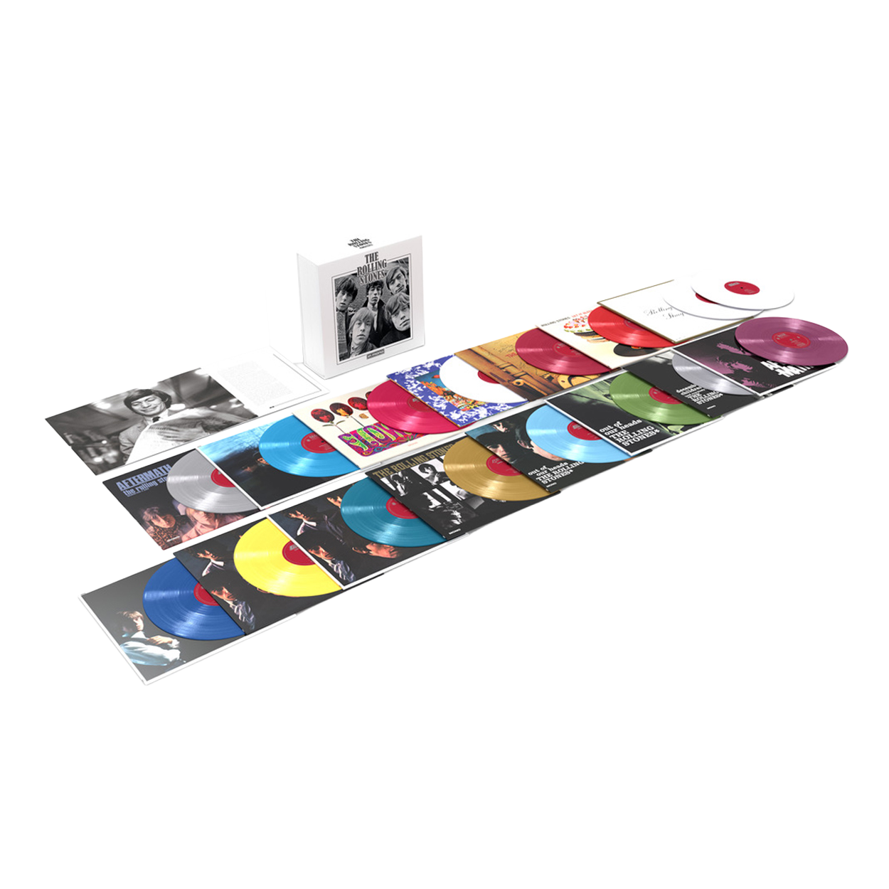 The Rolling Stones - The Rolling Stones In Mono: Colour Vinyl 16LP Box Set