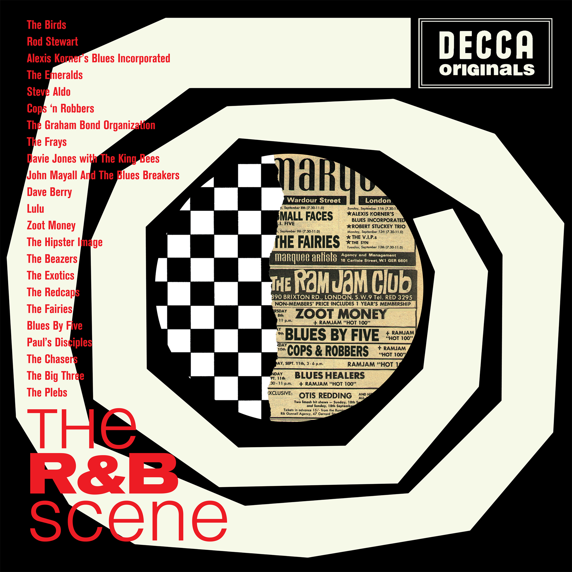 Various Artists - The R&B Scene: CD - Decca Records