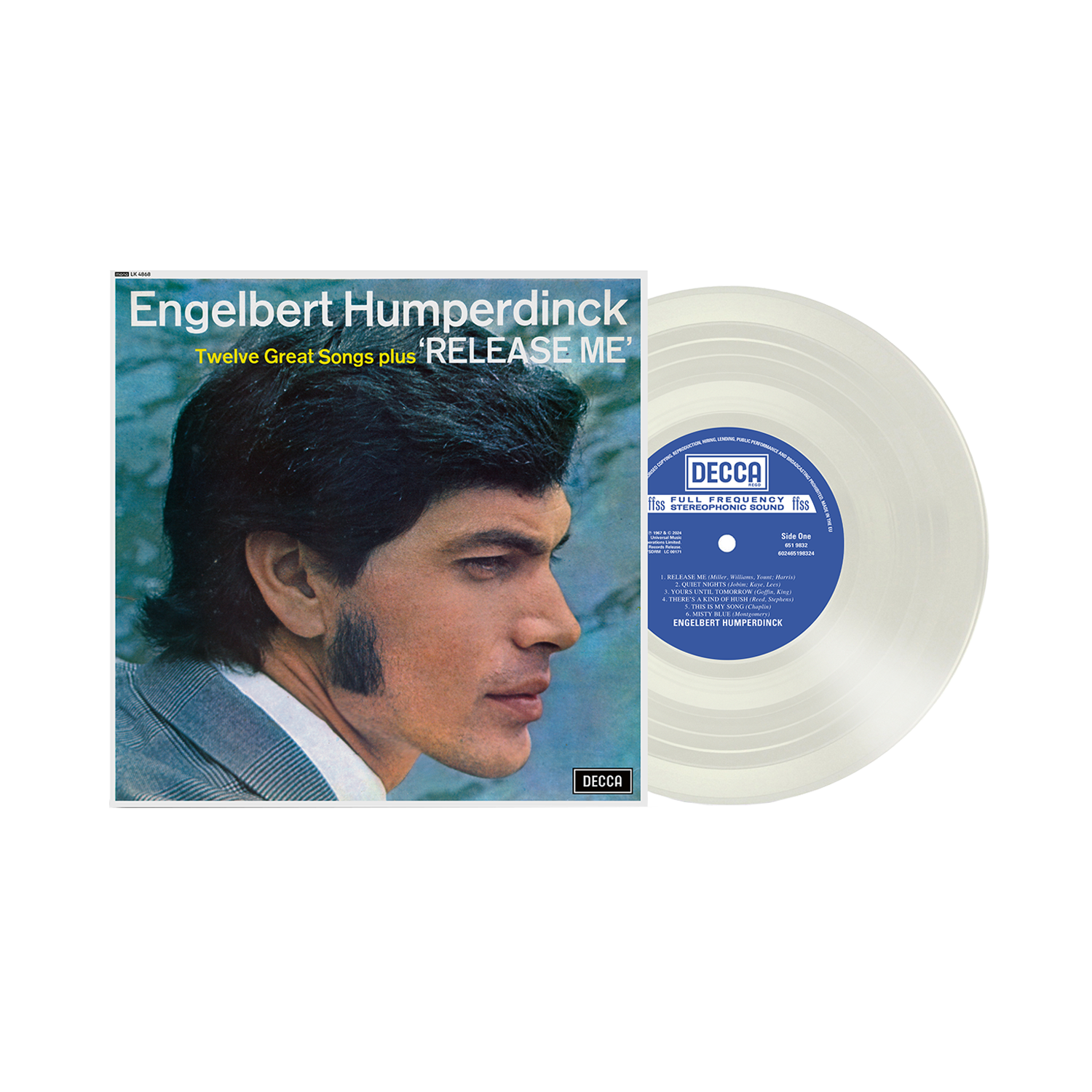 Engelbert Humperdinck - Release Me: Colour Vinyl LP