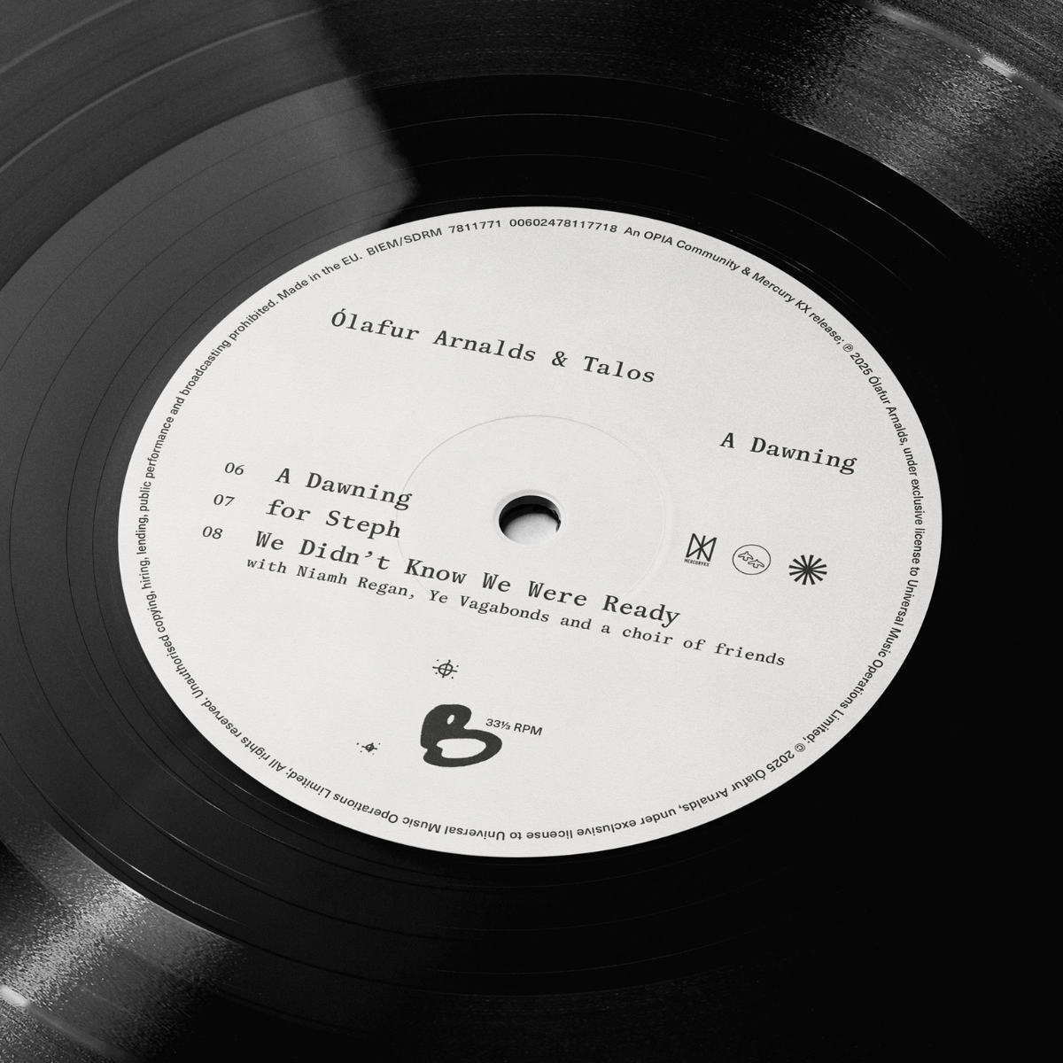 Ólafur Arnalds & Talos - A Dawning - Vinyl