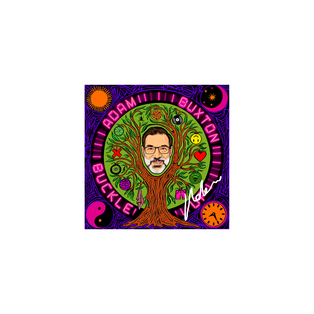 Adam Buxton - Adam Buxton - Signed Art Card