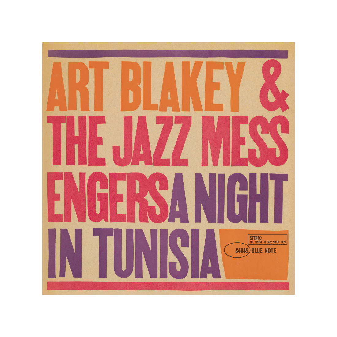 Art Blakey & The Jazz Messengers - A Night In Tunisia: Vinyl LP