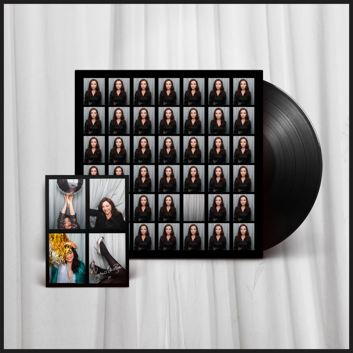 Perimenopop - Black Vinyl + Signed Art Card