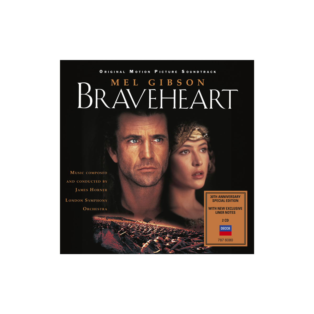 James Horner, London Symphony Orchestra - Braveheart (Original Motion Picture Soundtrack - 30th Anniversary Edition) - CD