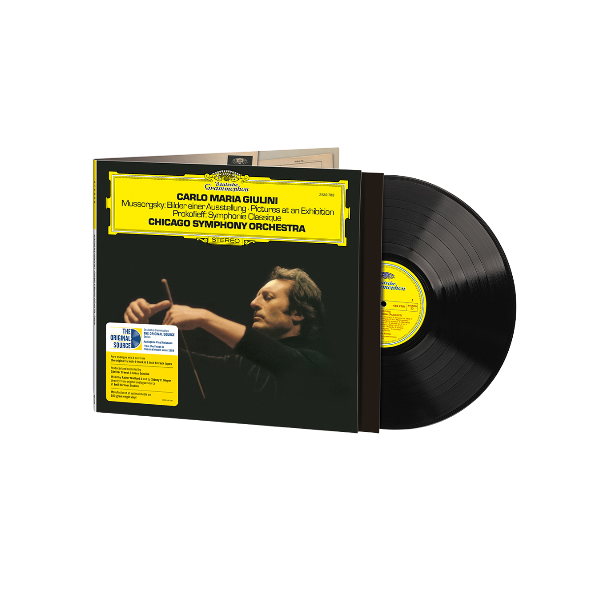 Chicago Symphony Orchestra, Sir Georg Solti - Mussorgsky: Pictures At An Exhibition / Prokofiev: Symphony No. 1 in D Major, Op. 25 "Classical Symphony" - Original Source Vinyl