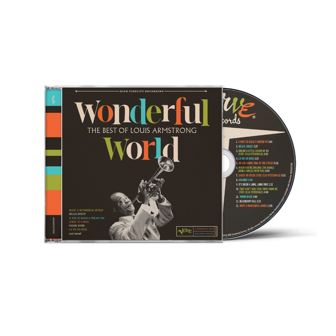 Louis Armstrong - Wonderful World - The Best Of Louis Armstrong: CD ...